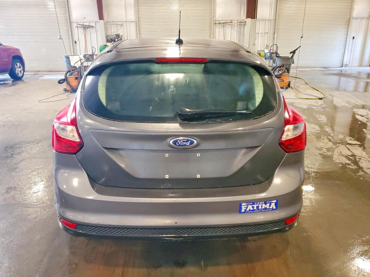 2014 Ford Focus Se Gray vin: 1FADP3K23EL197903