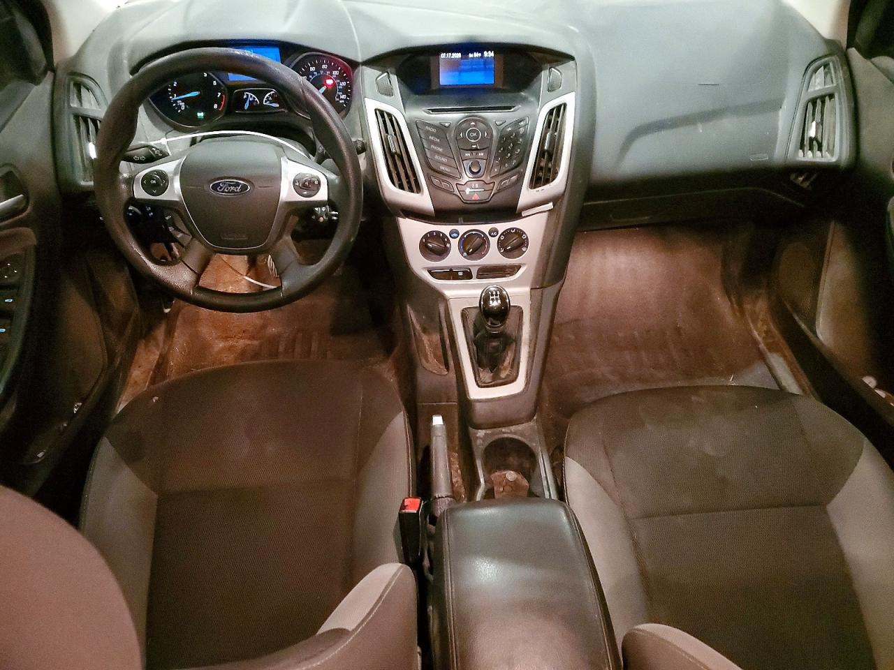 2014 Ford Focus Se Gray vin: 1FADP3K23EL197903