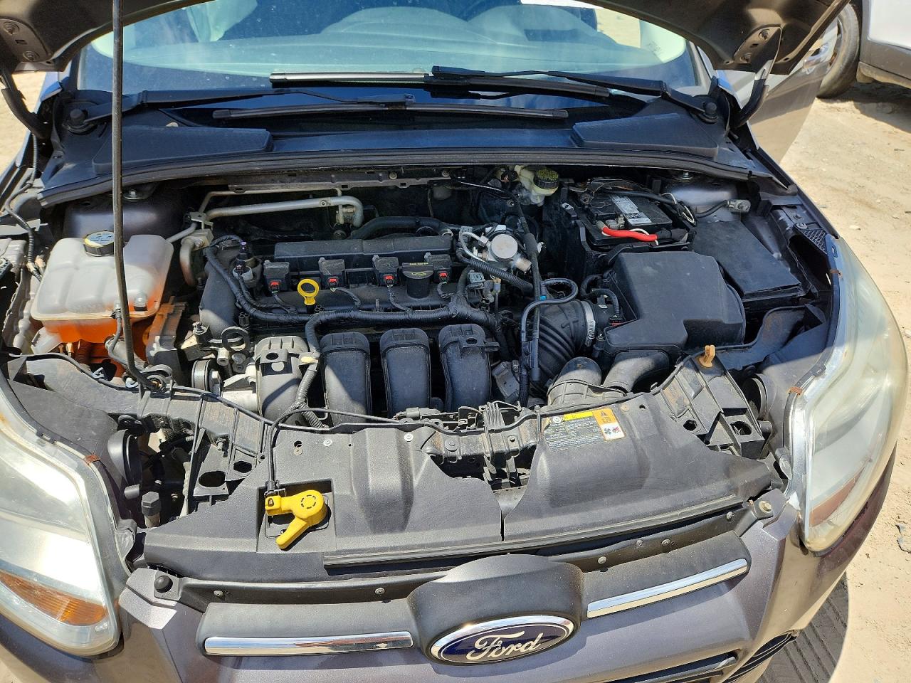 2014 Ford Focus Se Серый vin: 1FADP3K23EL213176