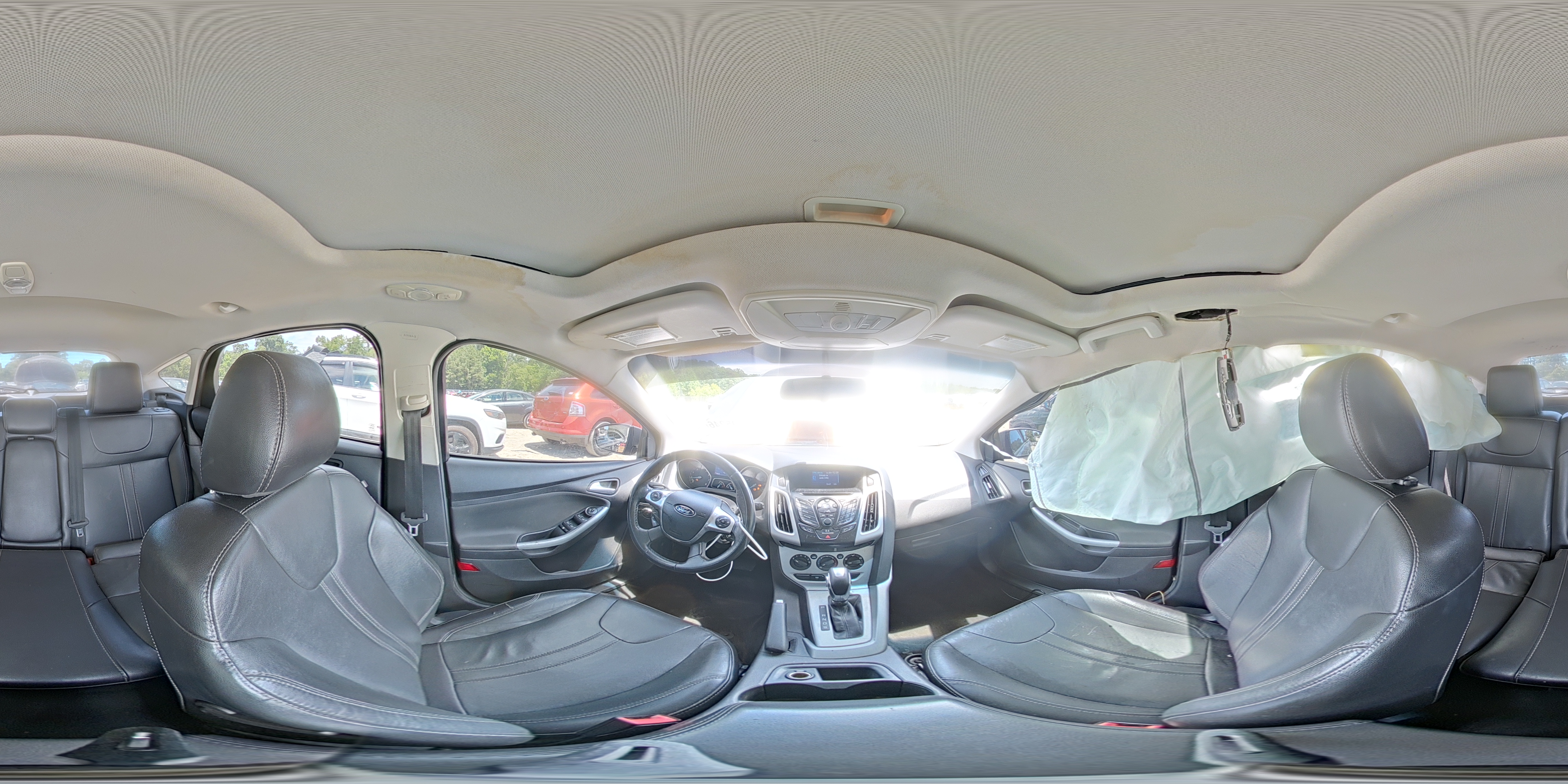 2014 Ford Focus Se Серый vin: 1FADP3K23EL213176