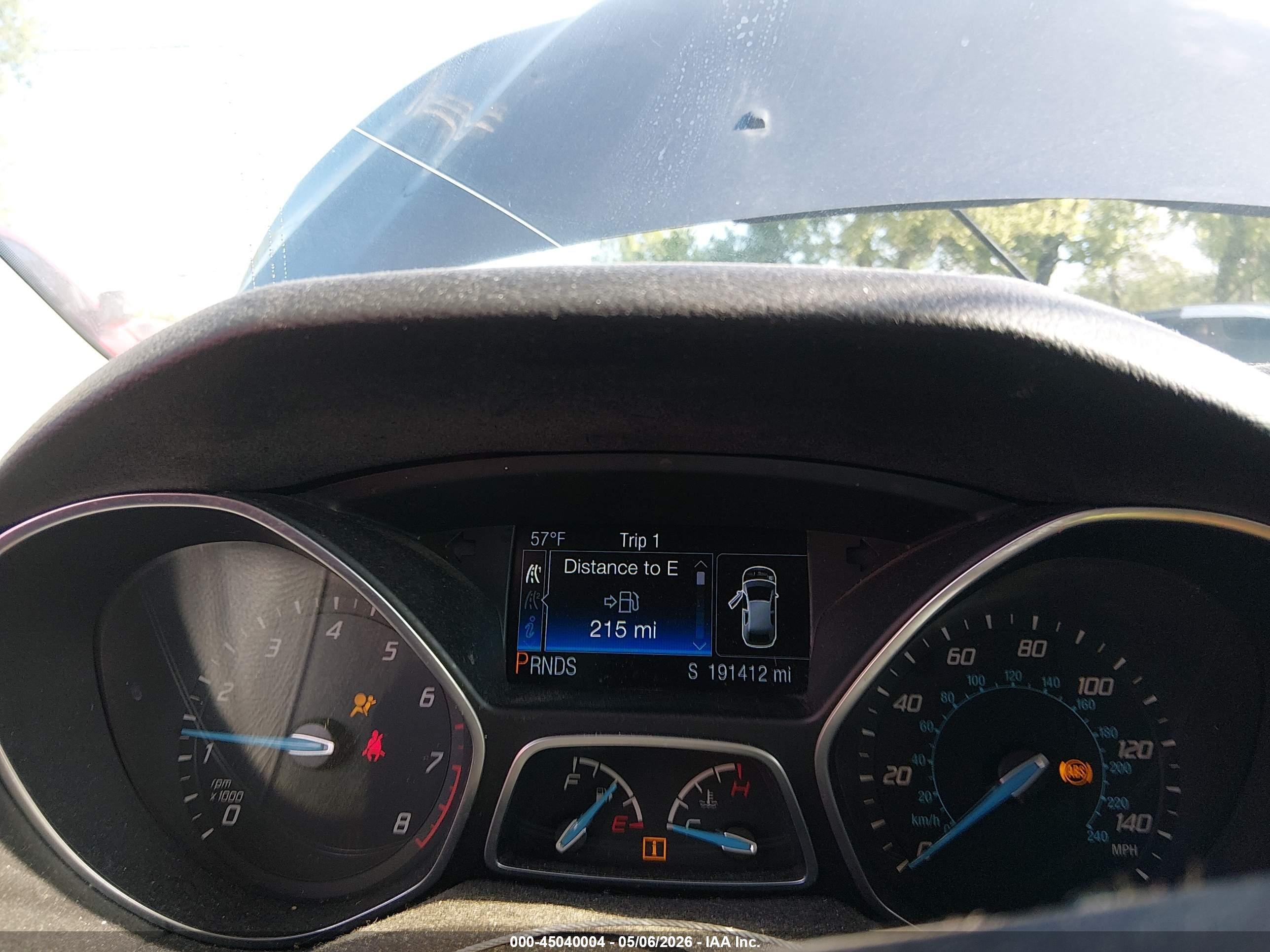 2014 Ford Focus Se Серый vin: 1FADP3K23EL253130