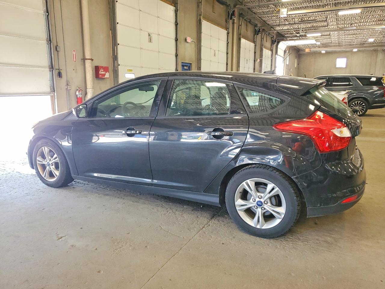 2014 Ford Focus Se Black vin: 1FADP3K23EL255654