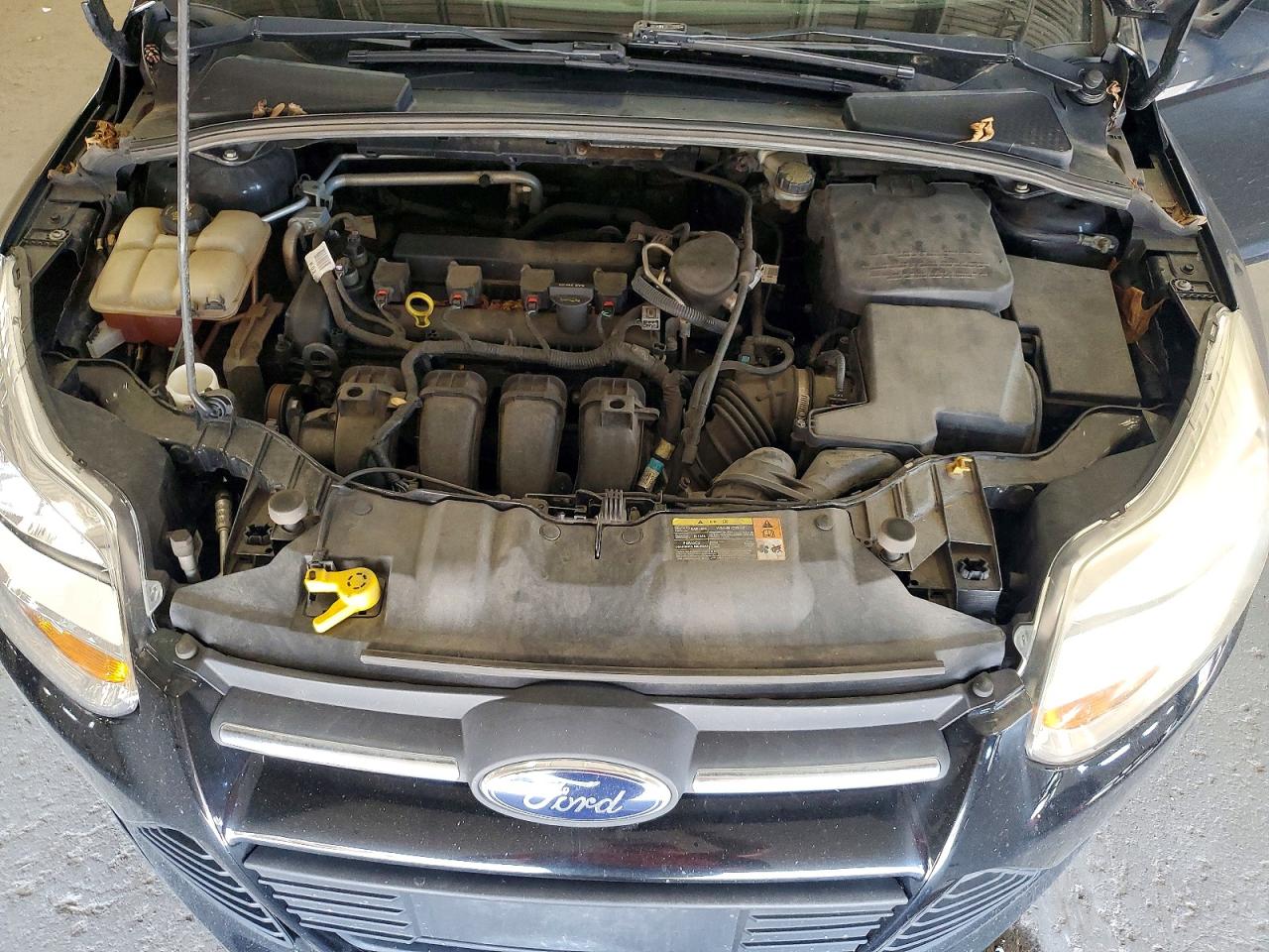2014 Ford Focus Se Black vin: 1FADP3K23EL255654