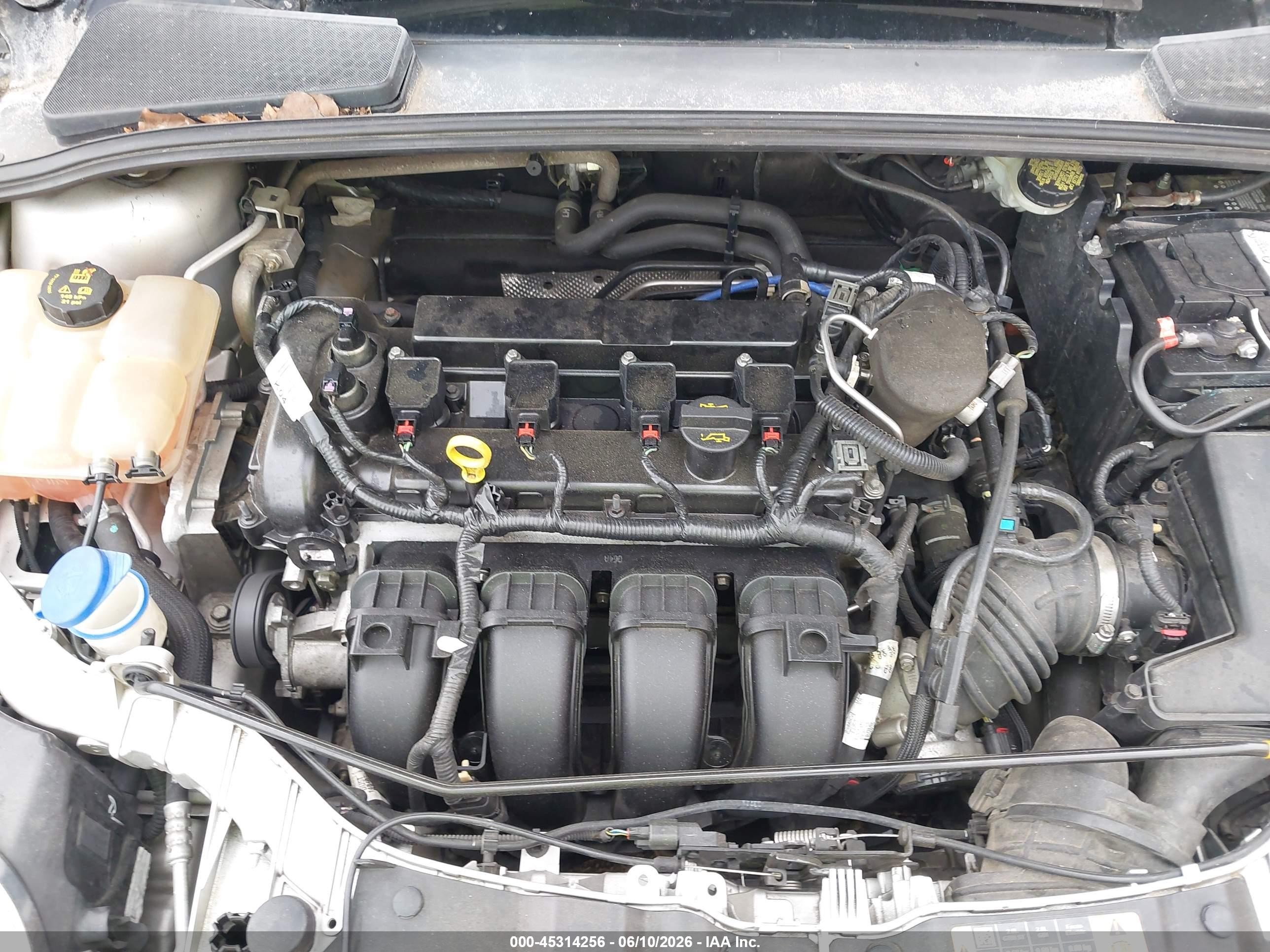 2014 Ford Focus Se Silver vin: 1FADP3K23EL293627