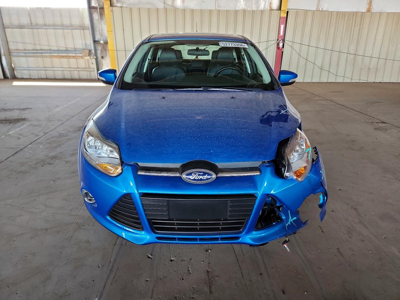 2014 Ford Focus Se Blue vin: 1FADP3K23EL294003