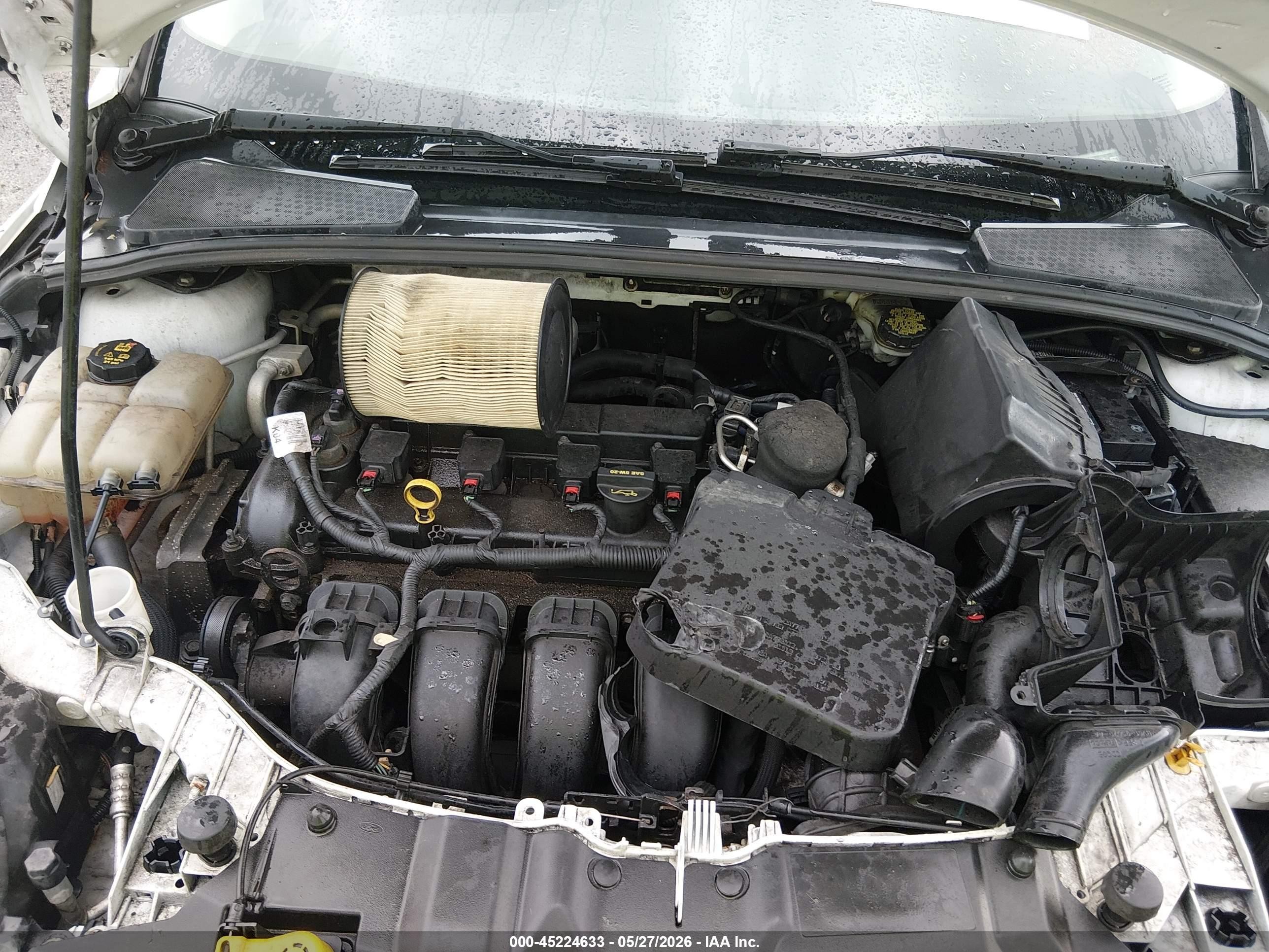 2014 Ford Focus Se Белый vin: 1FADP3K23EL325752