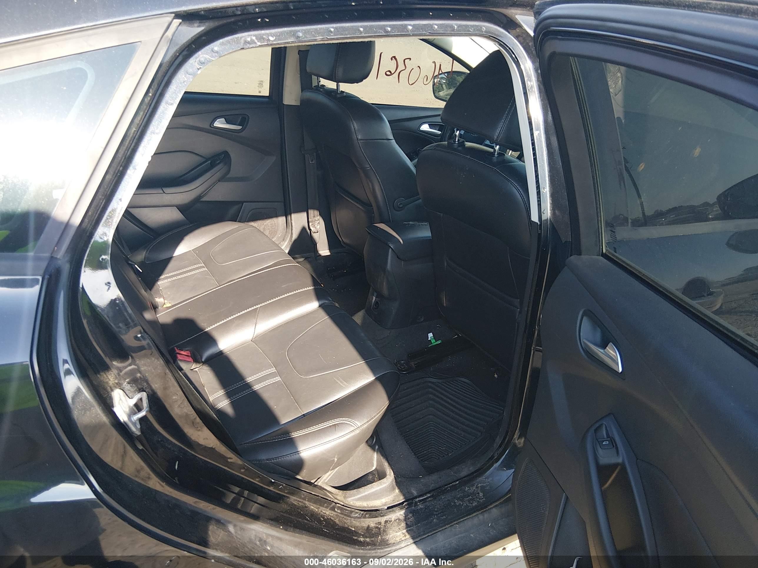 2014 Ford Focus Se Black vin: 1FADP3K23EL326450