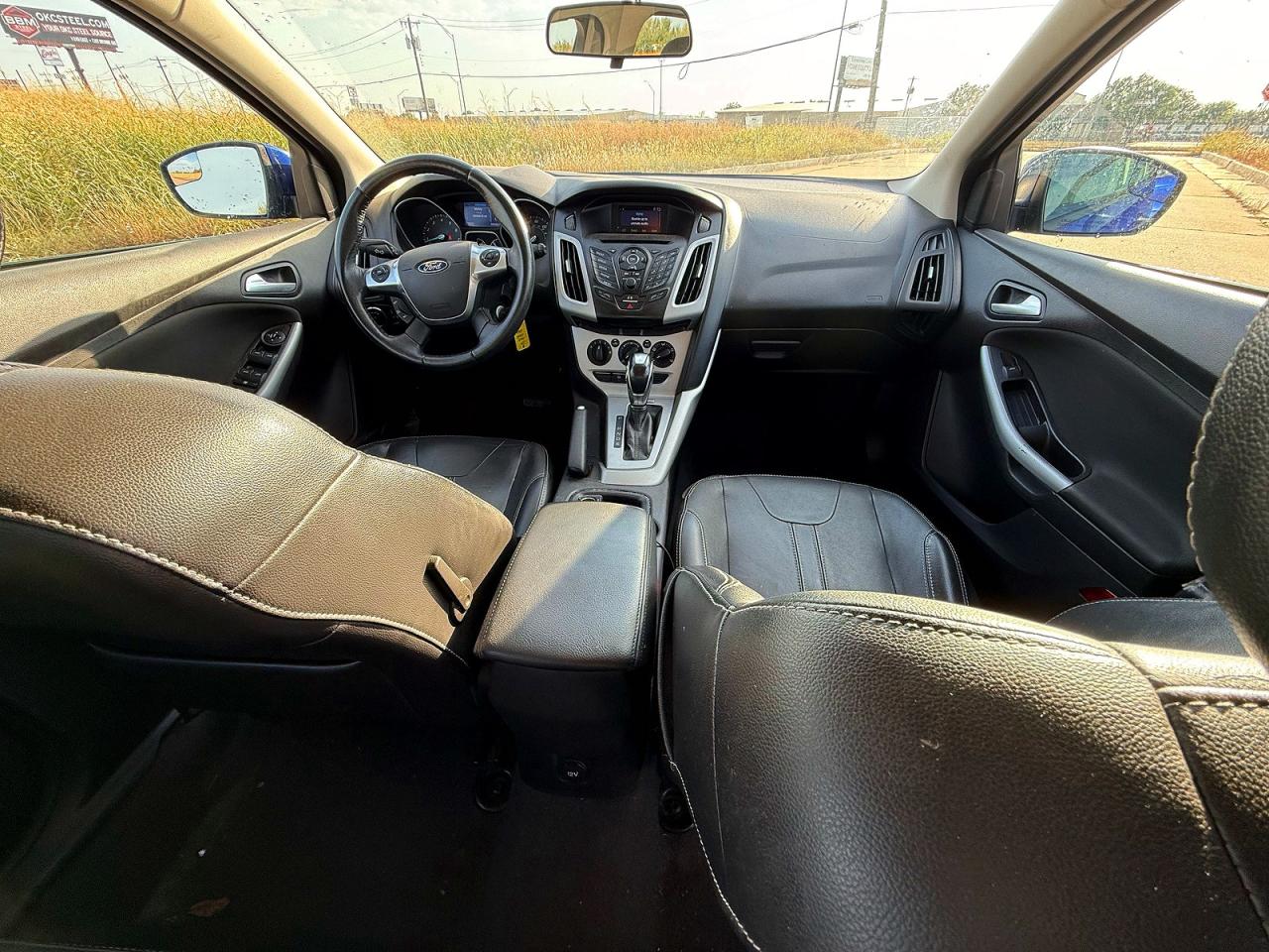 2014 Ford Focus Se Blue vin: 1FADP3K23EL333401