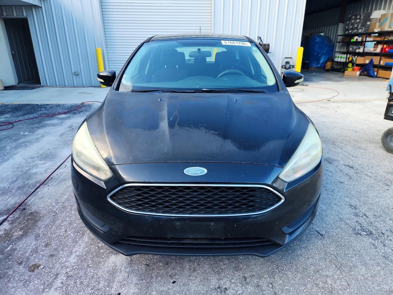 2015 Ford Focus Se Gray vin: 1FADP3K23FL223806