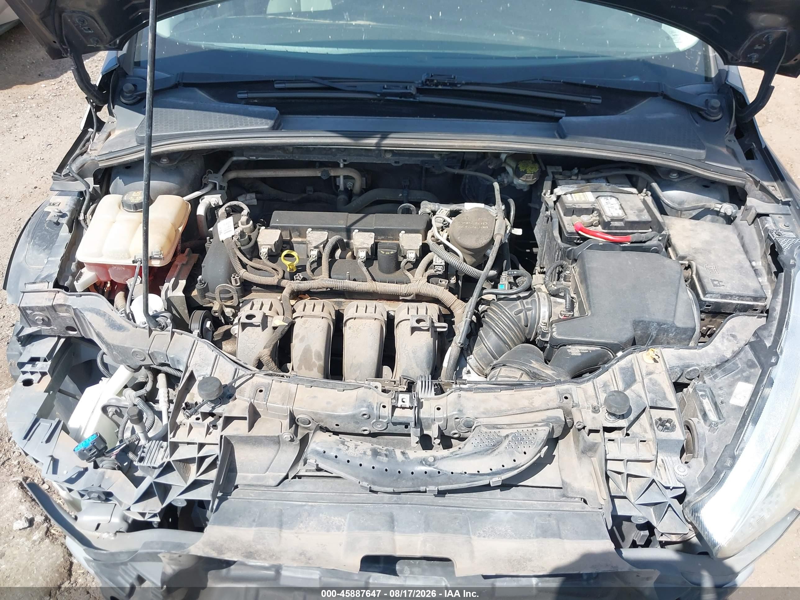 2015 Ford Focus Se Черный vin: 1FADP3K23FL242615