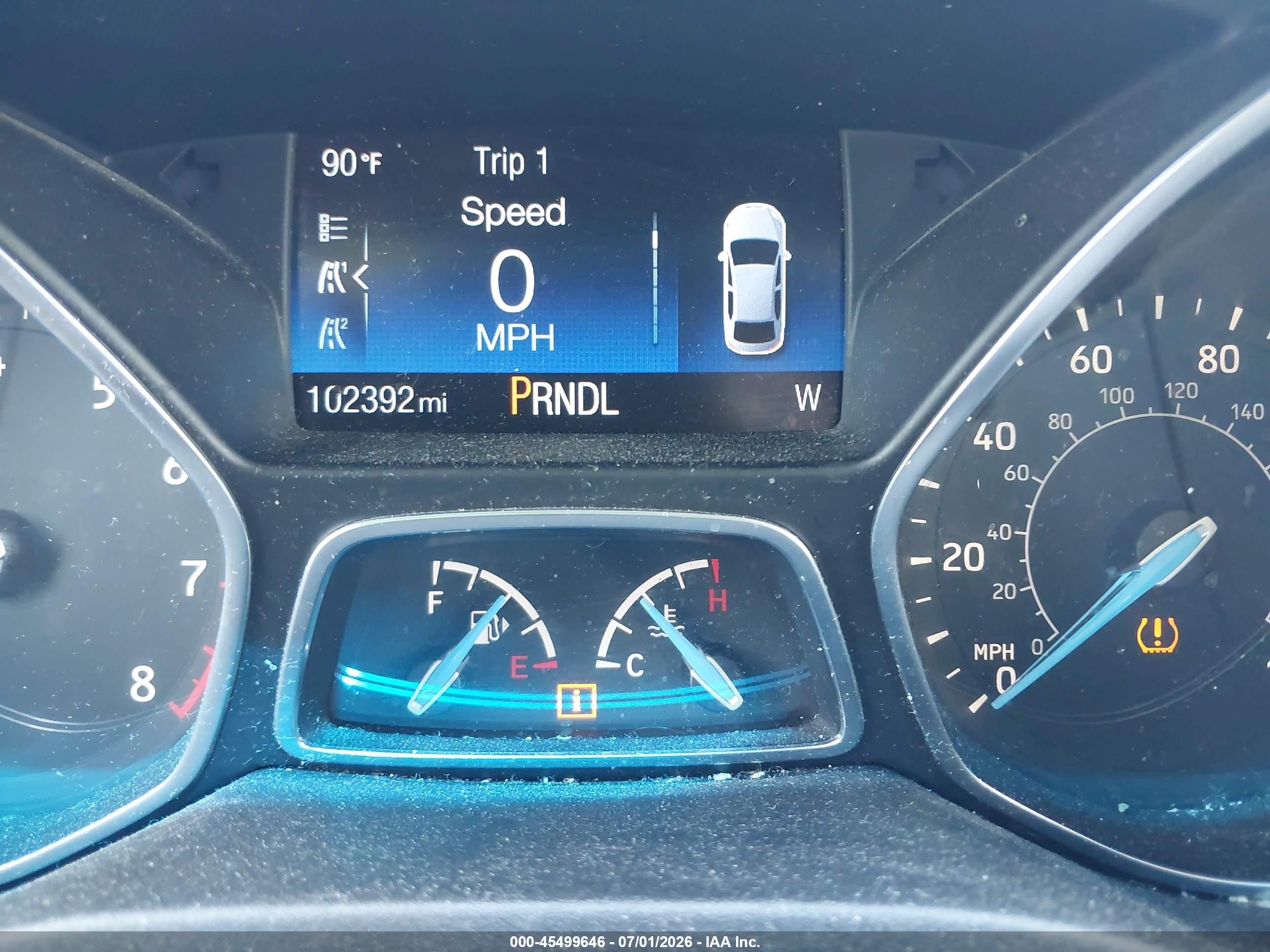 2015 Ford Focus Se Синий vin: 1FADP3K23FL288316