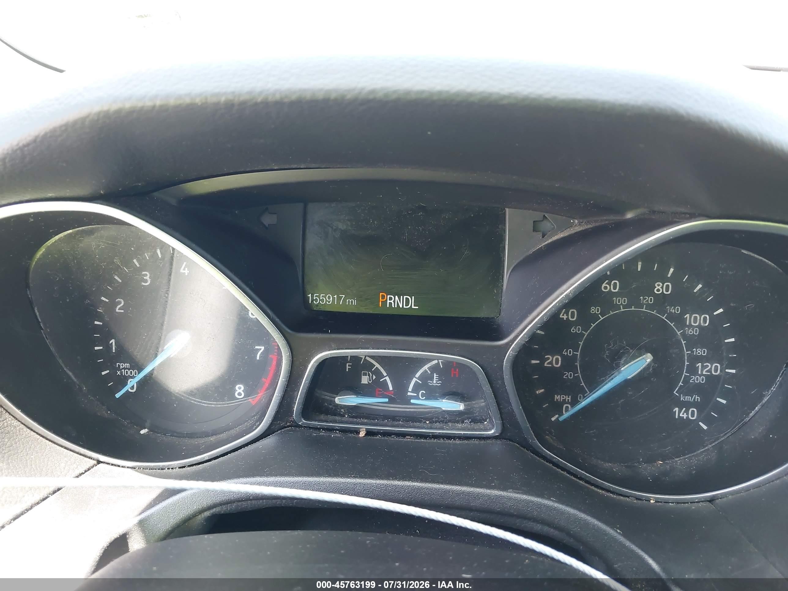 2015 Ford Focus Se Серый vin: 1FADP3K23FL288767