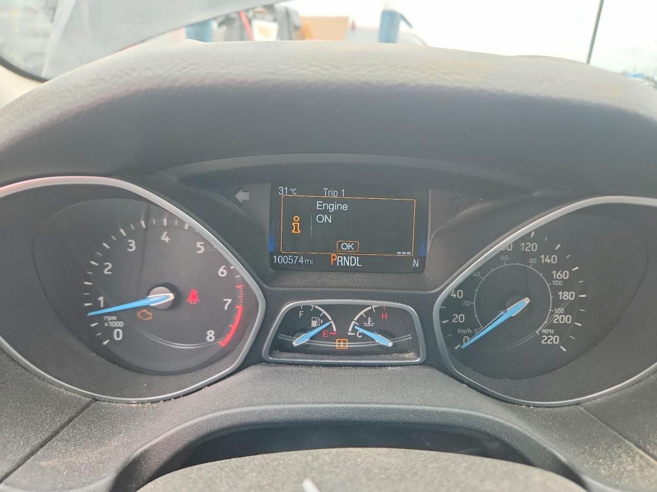 2015 Ford Focus Se Black vin: 1FADP3K23FL377092