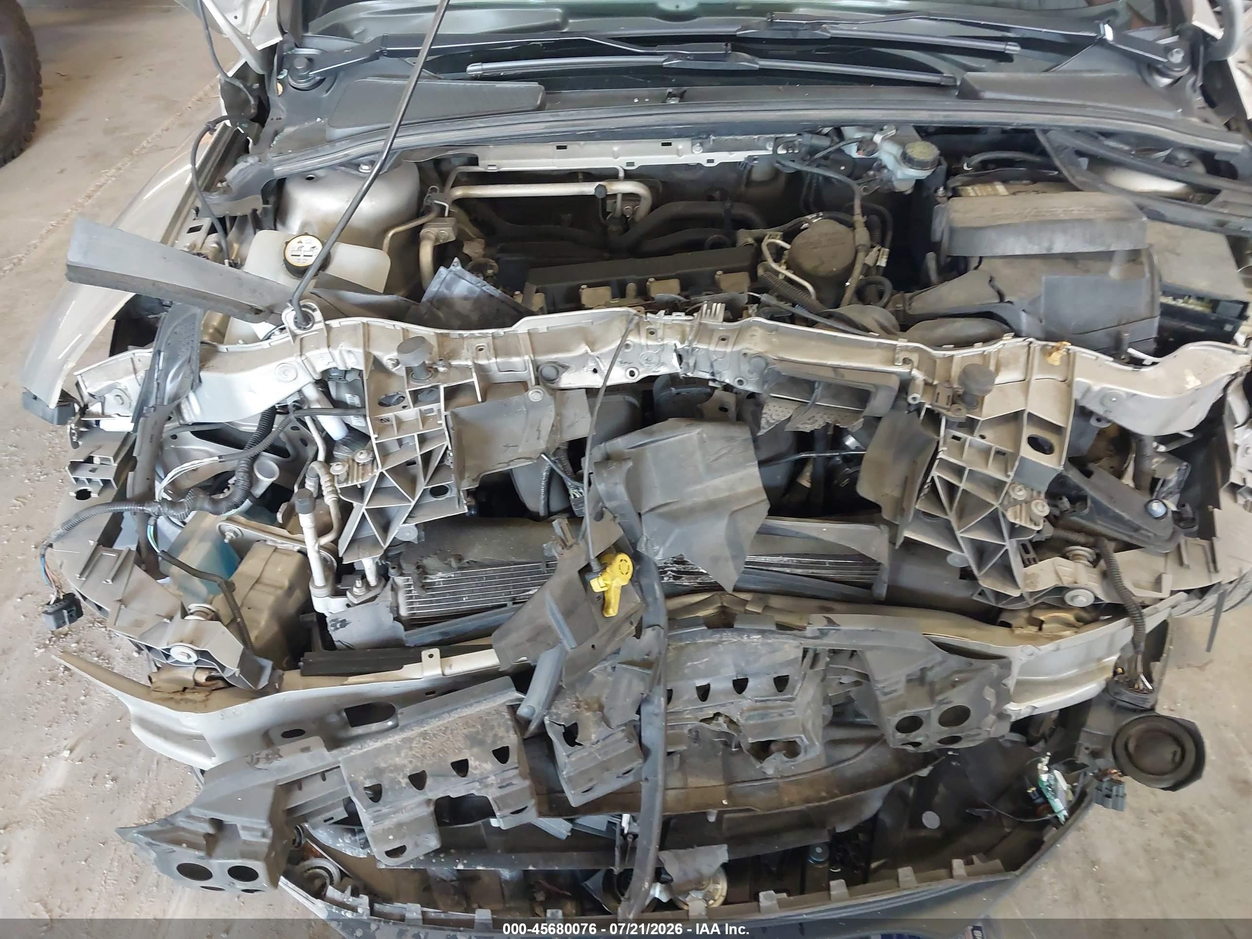 2015 Ford Focus Se Silver vin: 1FADP3K23FL386620