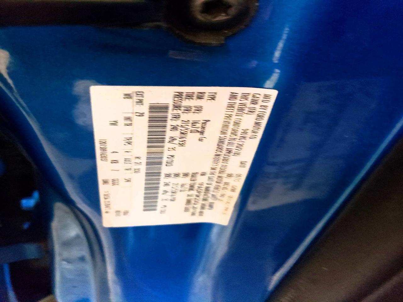 2016 Ford Focus Se Blue vin: 1FADP3K23GL201080
