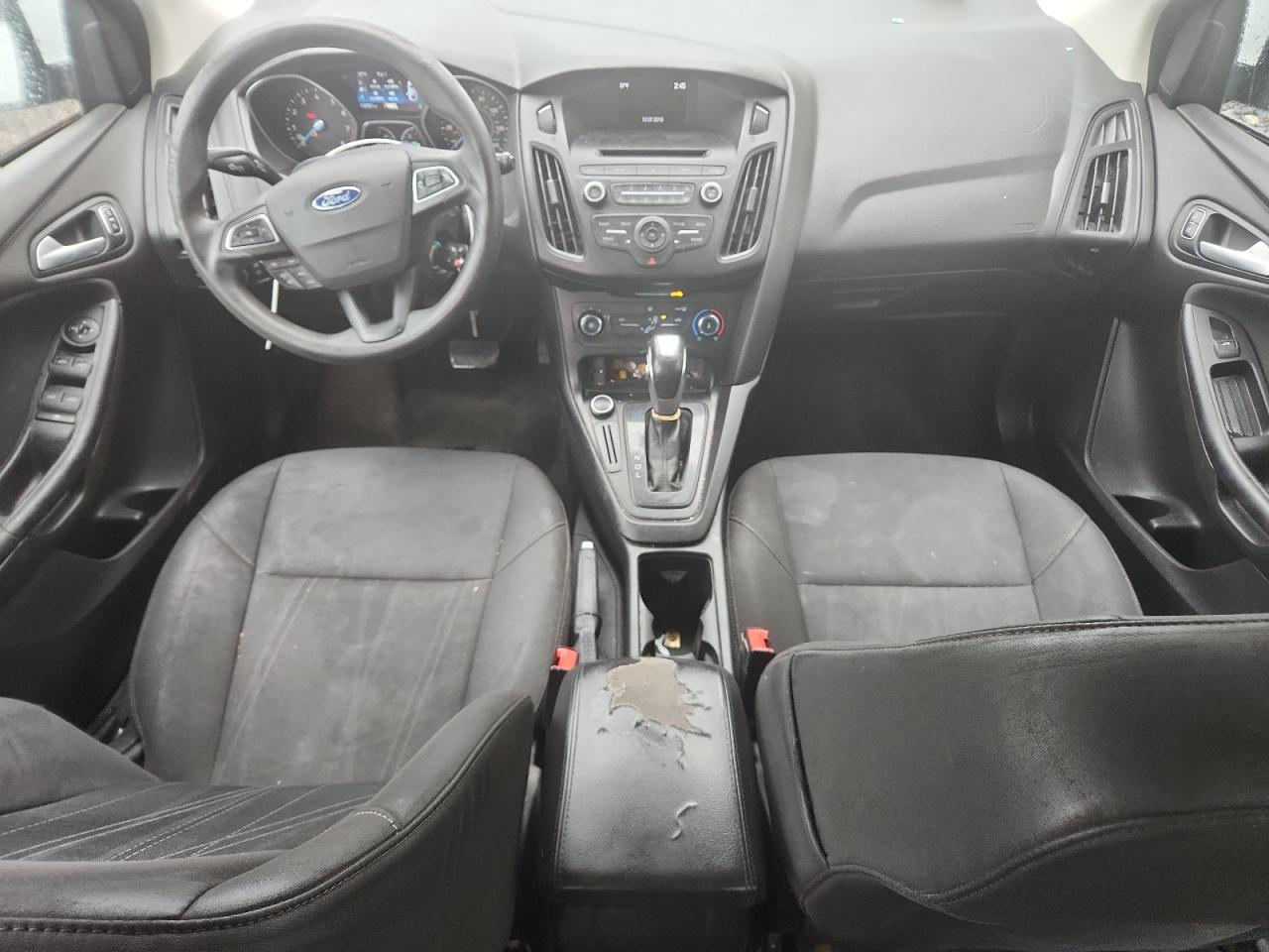 2016 Ford Focus Se White vin: 1FADP3K23GL339041 Damage: Left Front Seat, Stained, Permanent