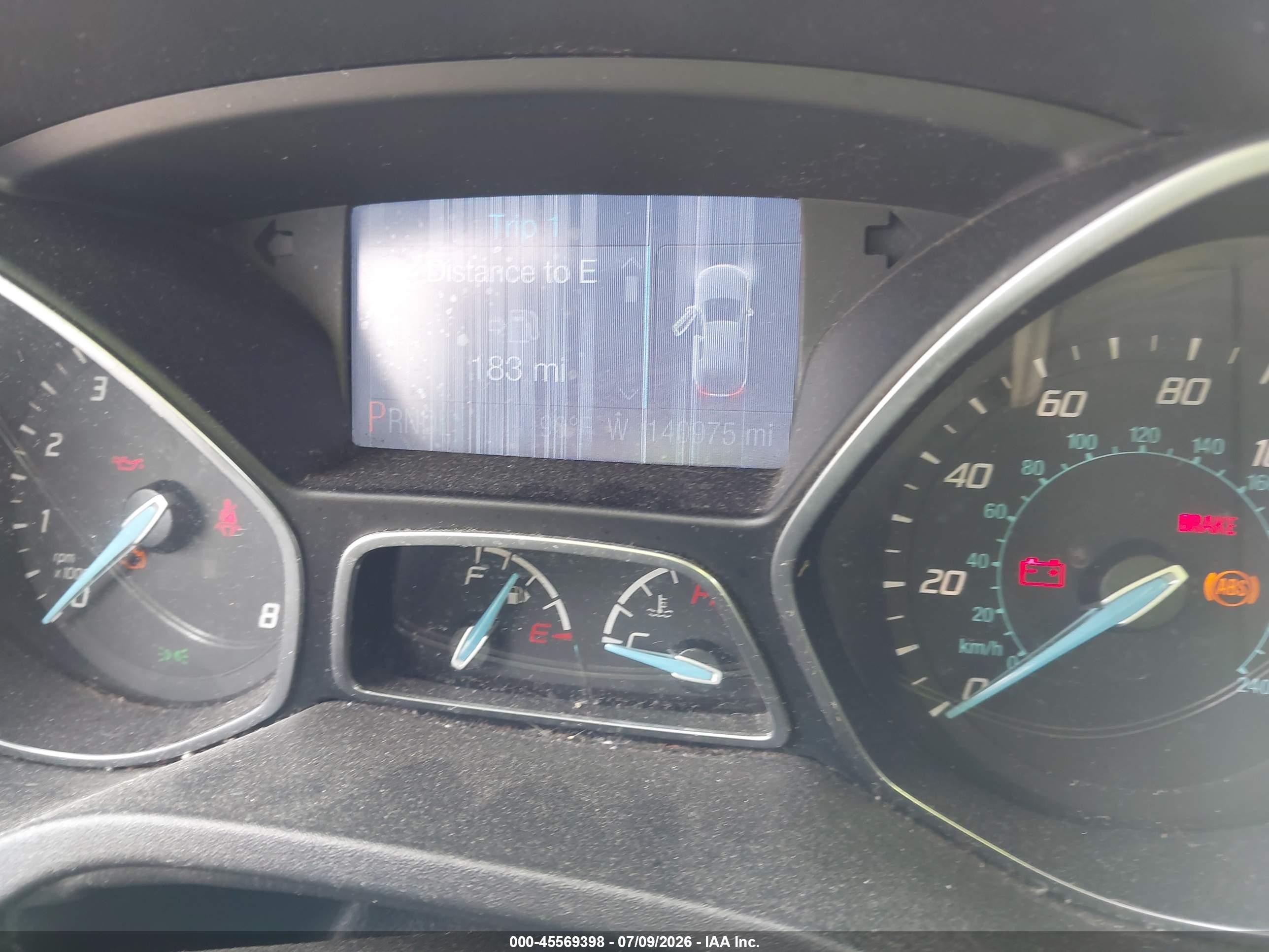 2013 Ford Focus Se Blue vin: 1FADP3K24DL105373
