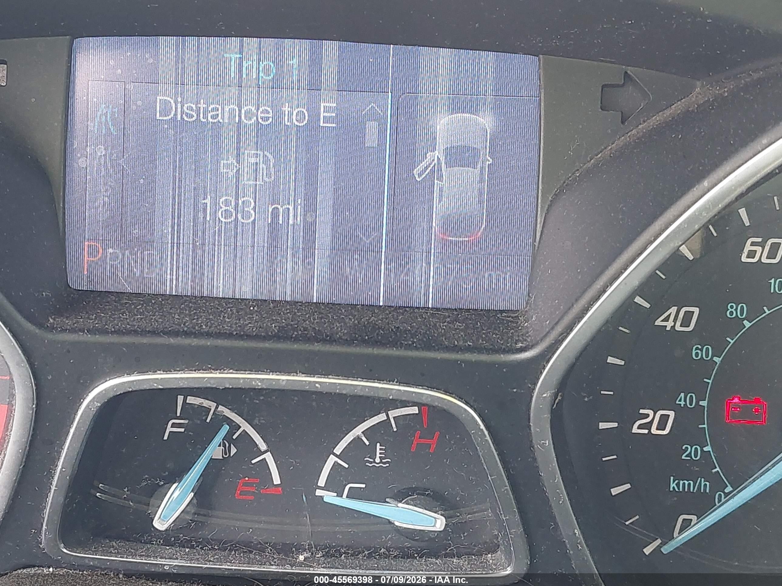 2013 Ford Focus Se Blue vin: 1FADP3K24DL105373
