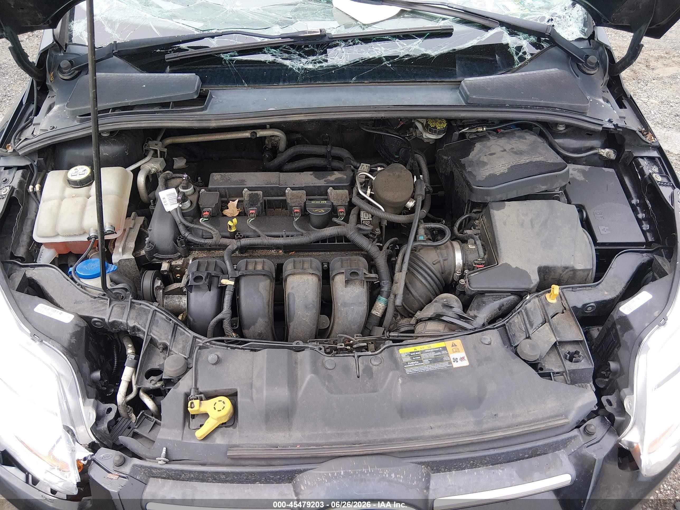 2013 Ford Focus Se Black vin: 1FADP3K24DL112002