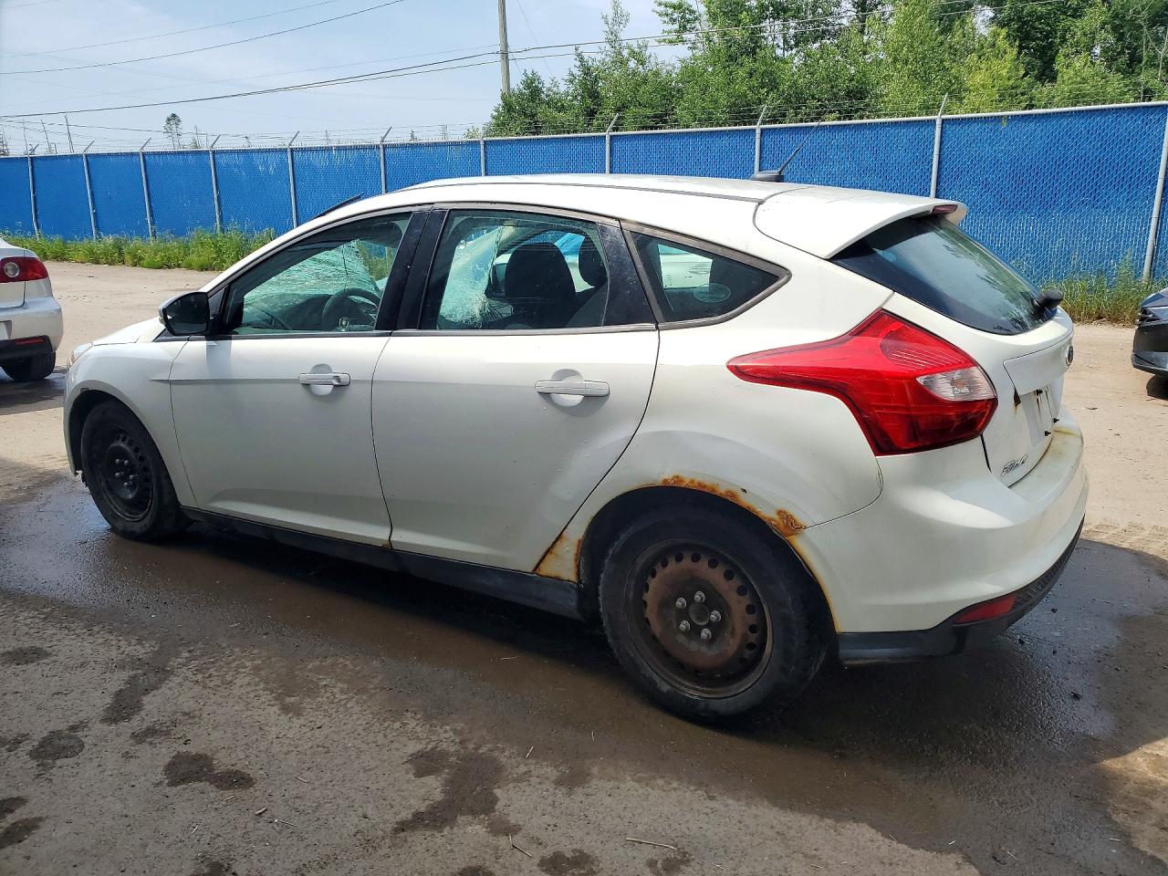 2013 Ford Focus Se Белый vin: 1FADP3K24DL147199
