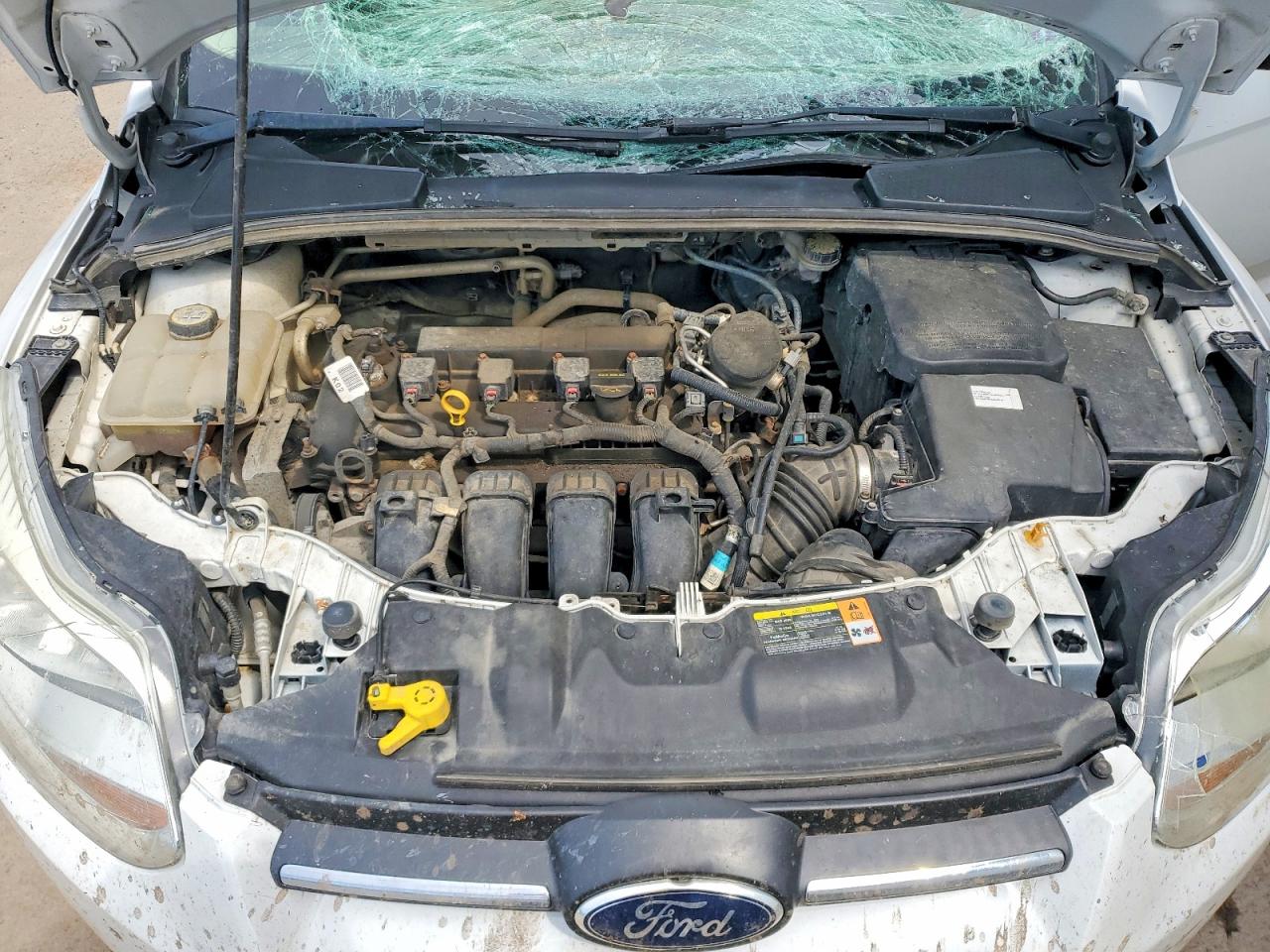 2013 Ford Focus Se Белый vin: 1FADP3K24DL147199