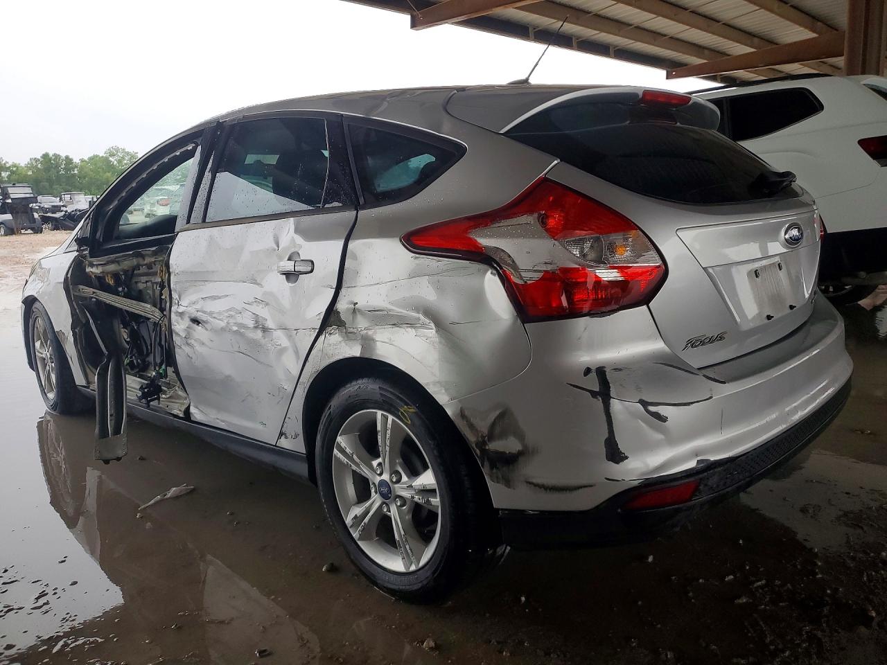 2013 Ford Focus Se Silver vin: 1FADP3K24DL155674