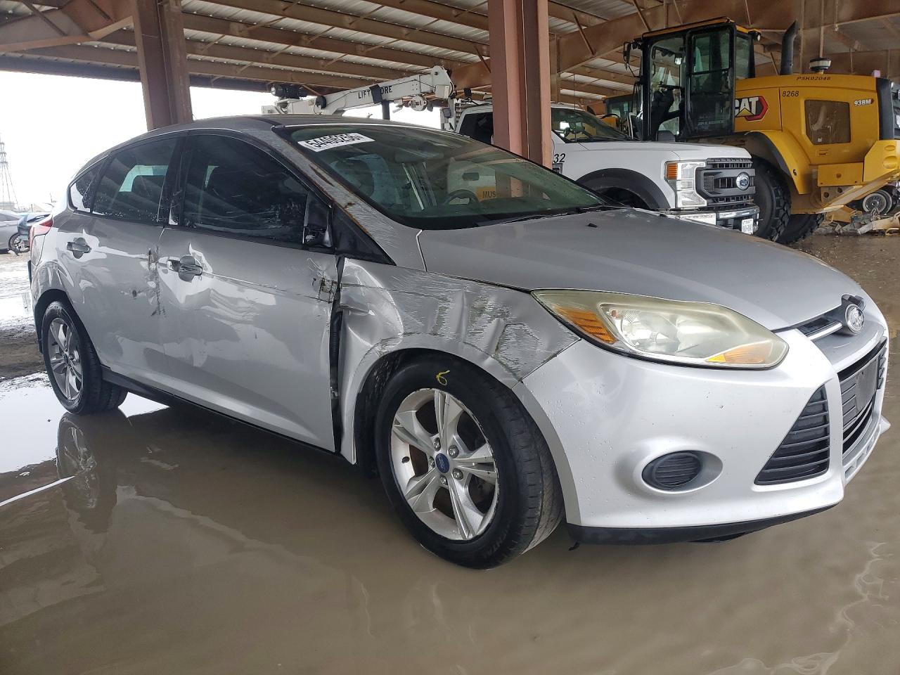 2013 Ford Focus Se Silver vin: 1FADP3K24DL155674