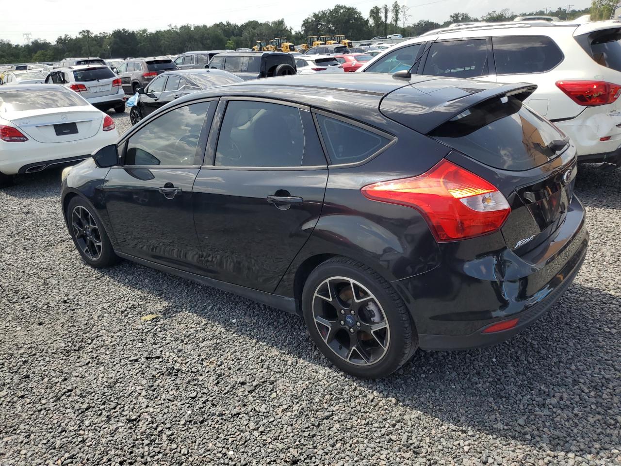2013 Ford Focus Se Black vin: 1FADP3K24DL174953