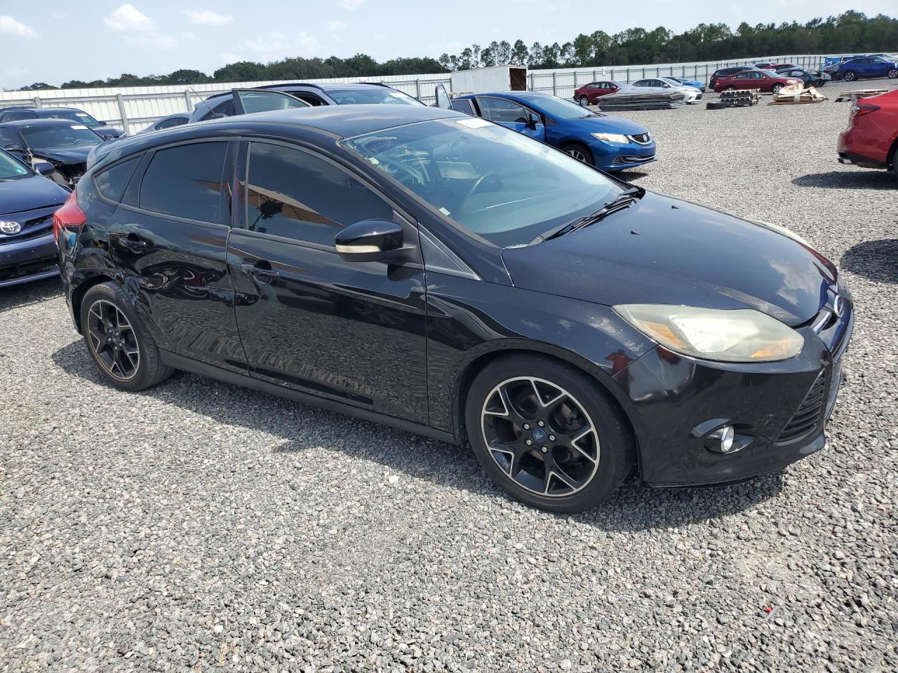 2013 Ford Focus Se Black vin: 1FADP3K24DL174953