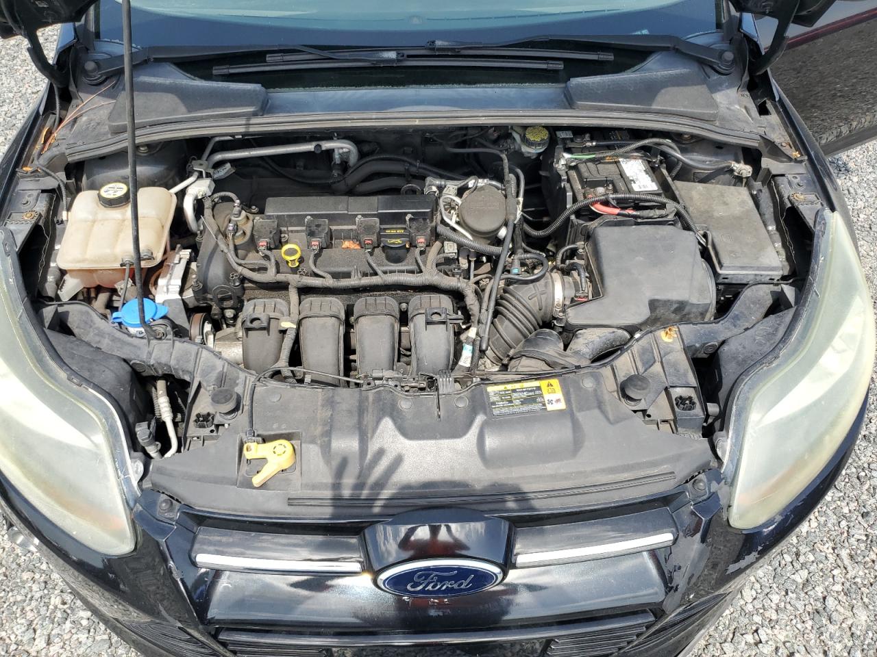 2013 Ford Focus Se Black vin: 1FADP3K24DL174953