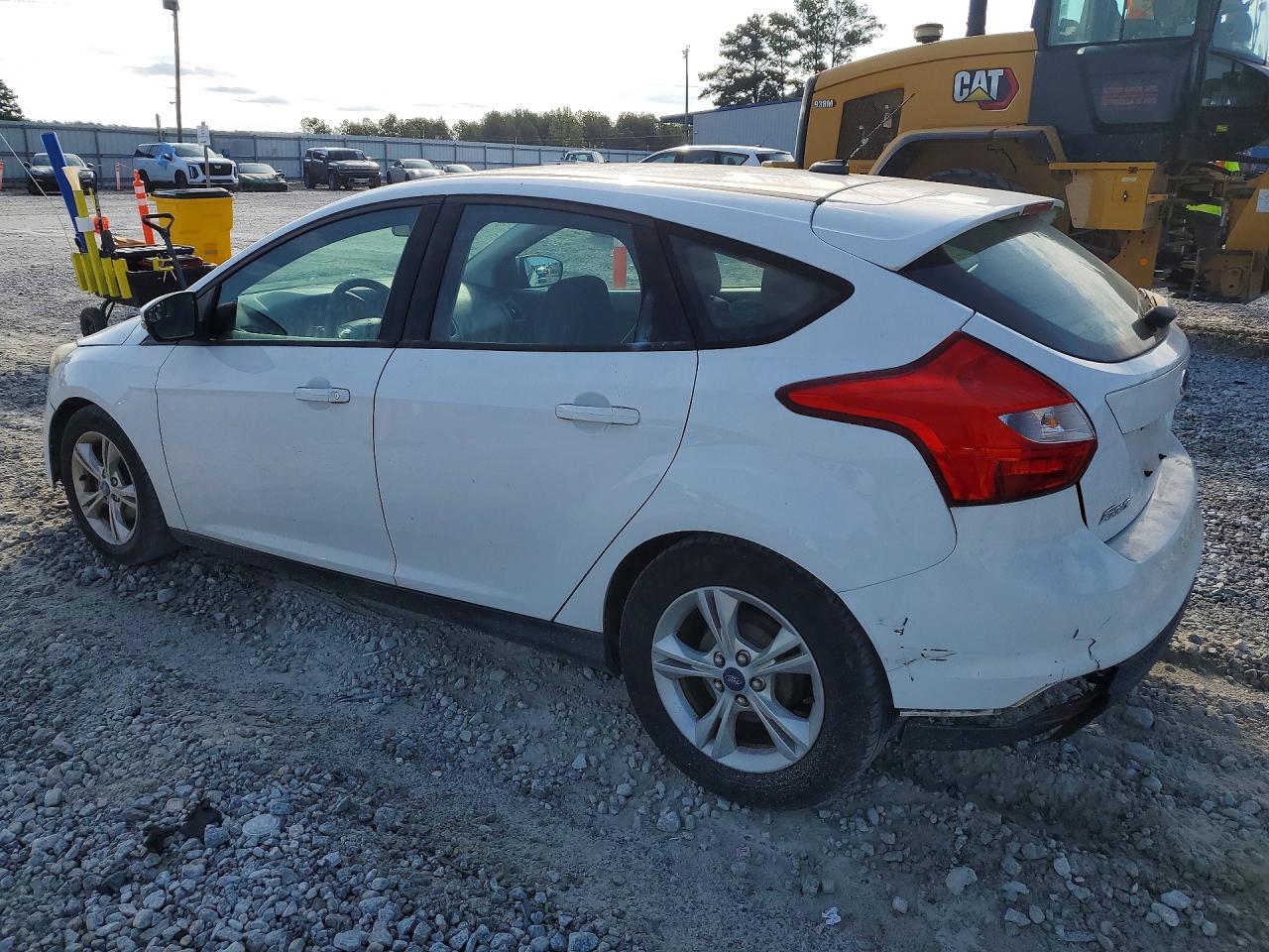 2013 Ford Focus Se White vin: 1FADP3K24DL216814