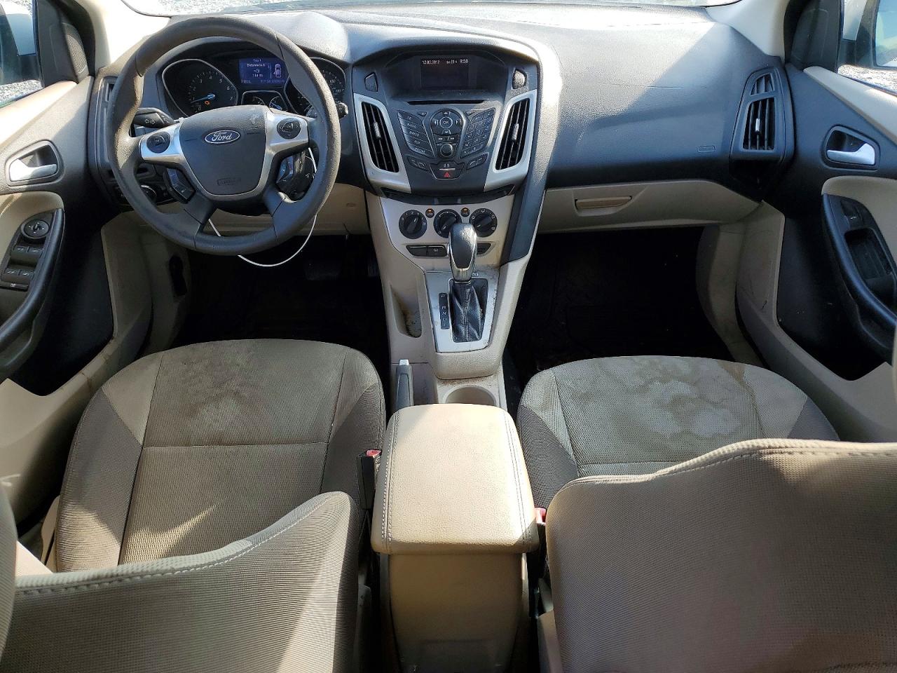 2013 Ford Focus Se White vin: 1FADP3K24DL216814