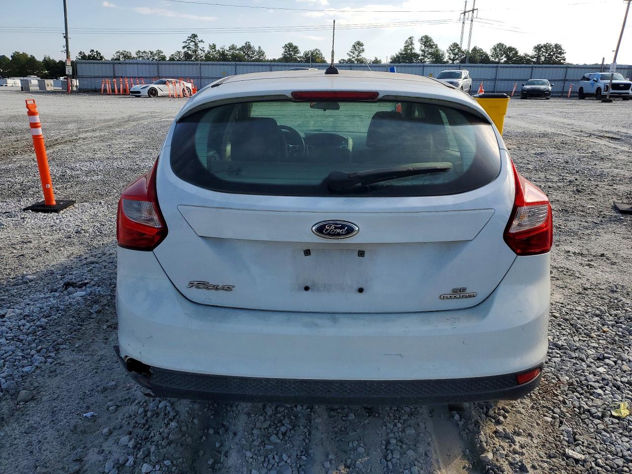 2013 Ford Focus Se White vin: 1FADP3K24DL216814
