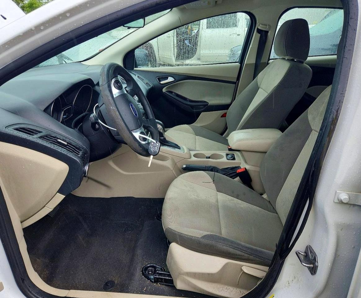 2013 Ford Focus Se White vin: 1FADP3K24DL231197
