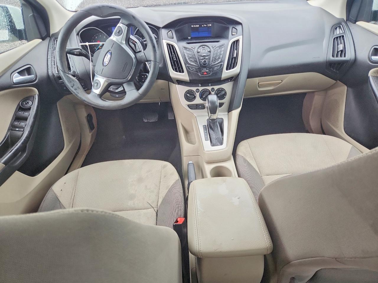 2013 Ford Focus Se White vin: 1FADP3K24DL231197