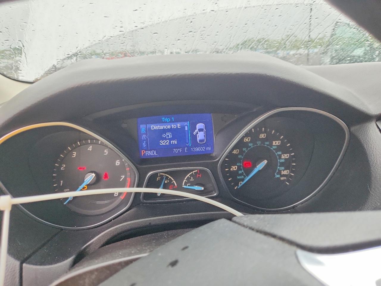 2013 Ford Focus Se White vin: 1FADP3K24DL231197
