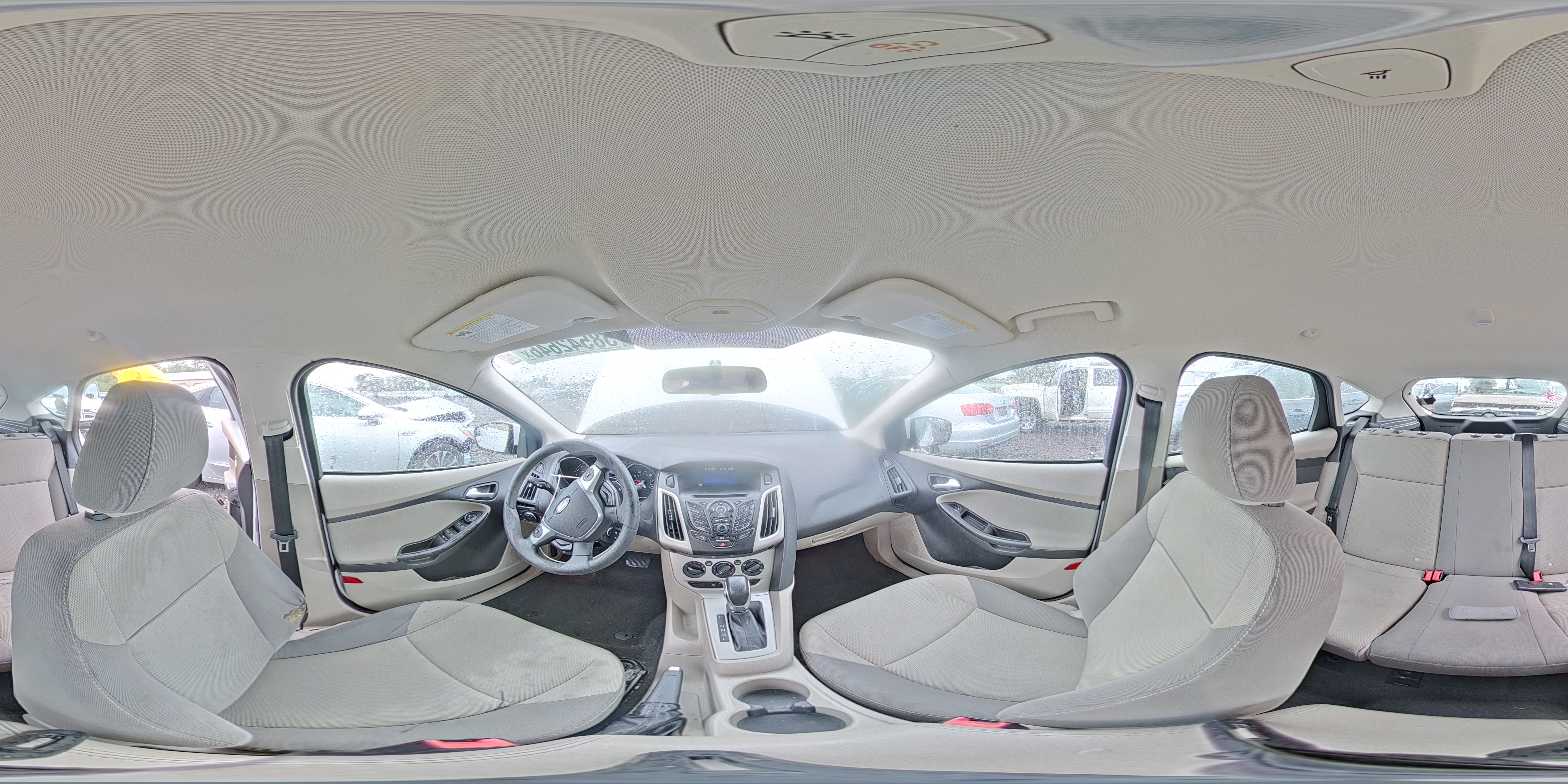 2013 Ford Focus Se White vin: 1FADP3K24DL231197