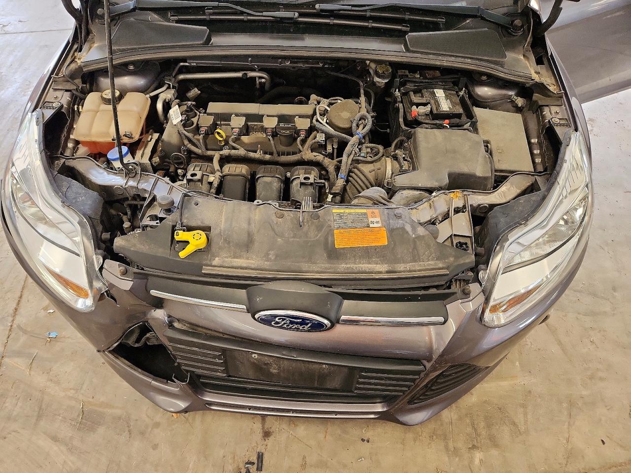 2013 Ford Focus Se Gray vin: 1FADP3K24DL263812