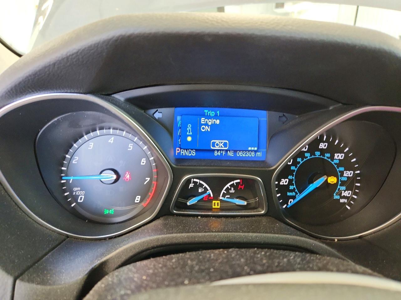 2013 Ford Focus Se Gray vin: 1FADP3K24DL263812