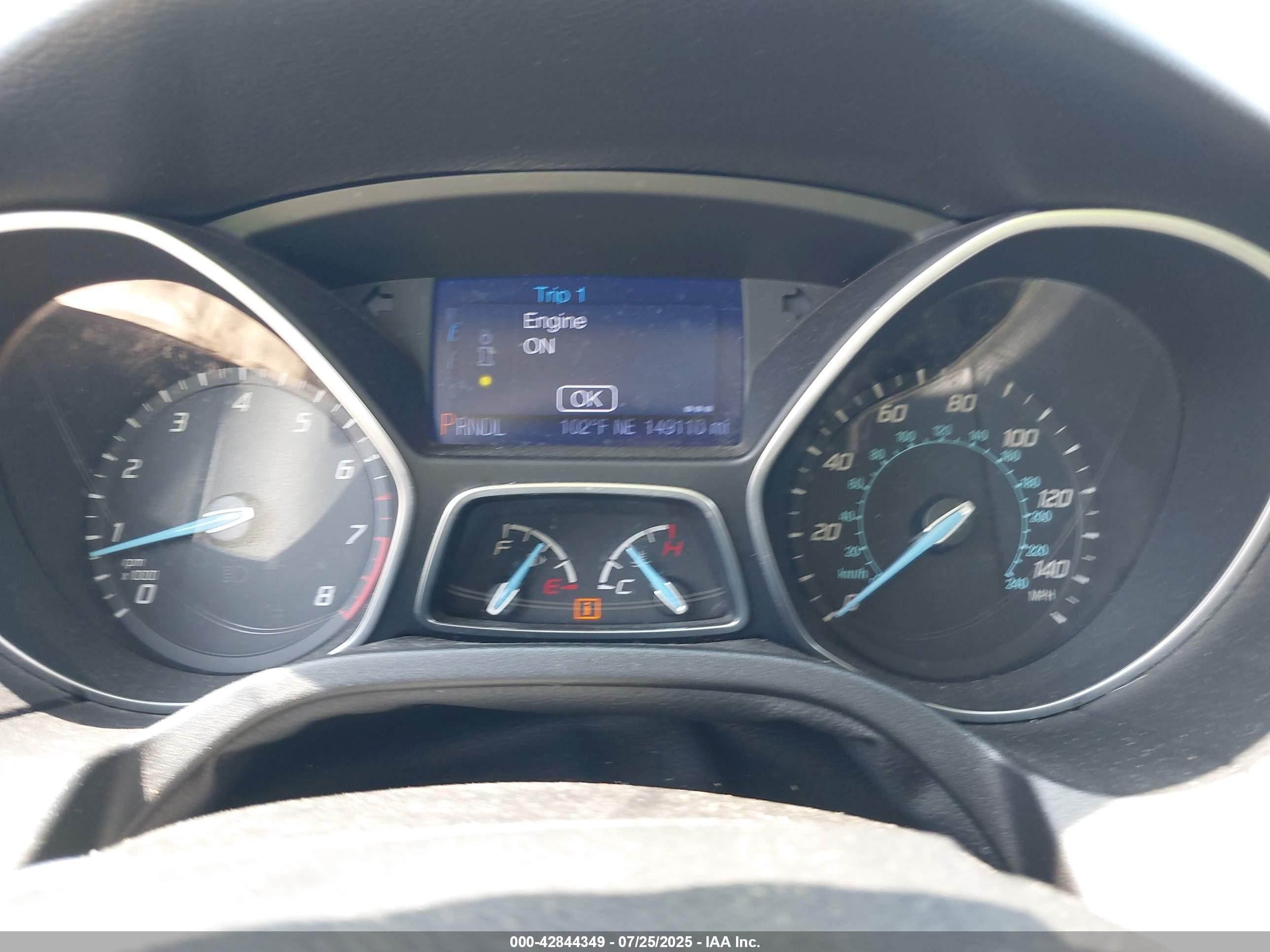 2013 Ford Focus Se Черный vin: 1FADP3K24DL265415