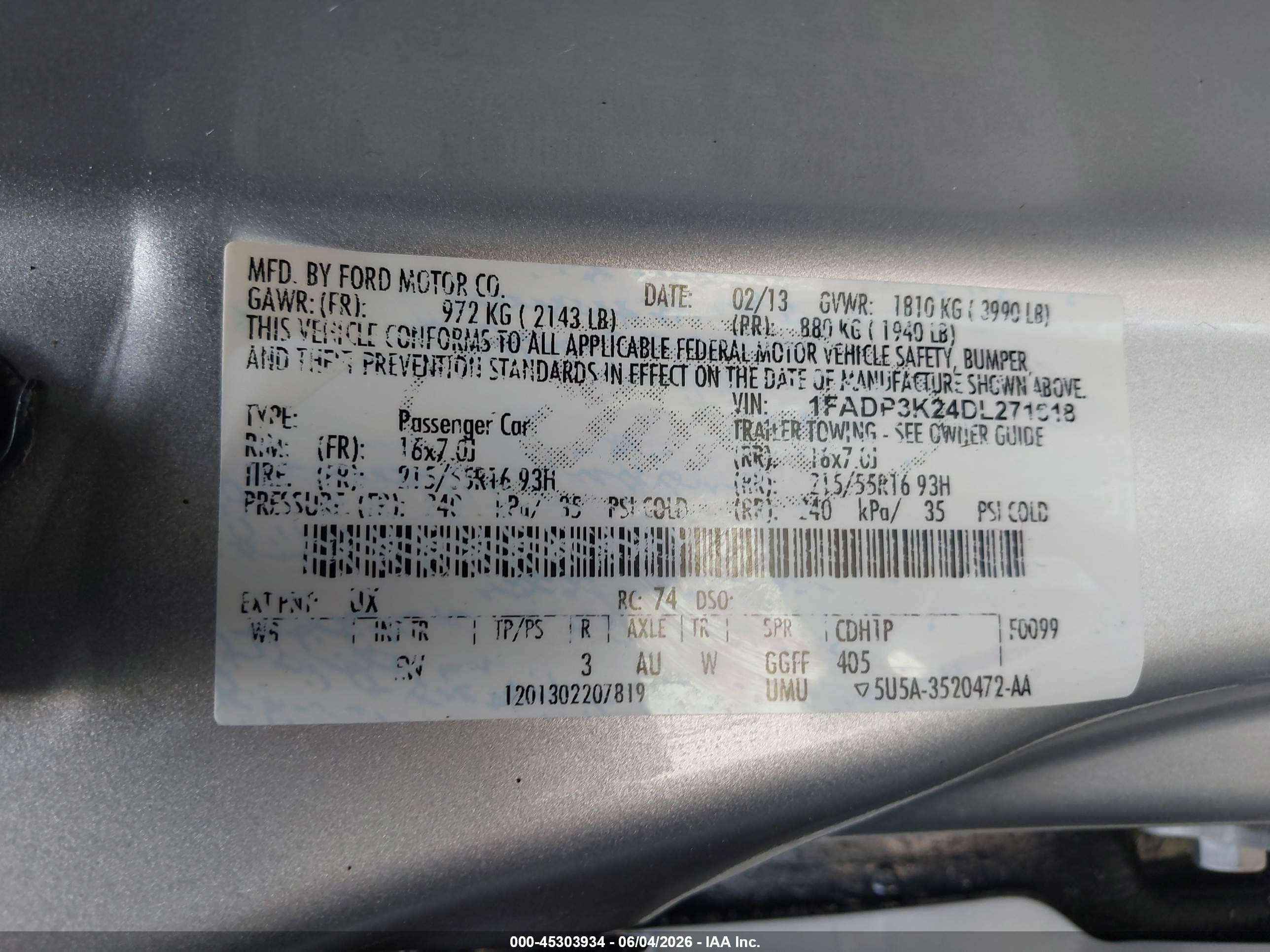 2013 Ford Focus Se Silver vin: 1FADP3K24DL271618