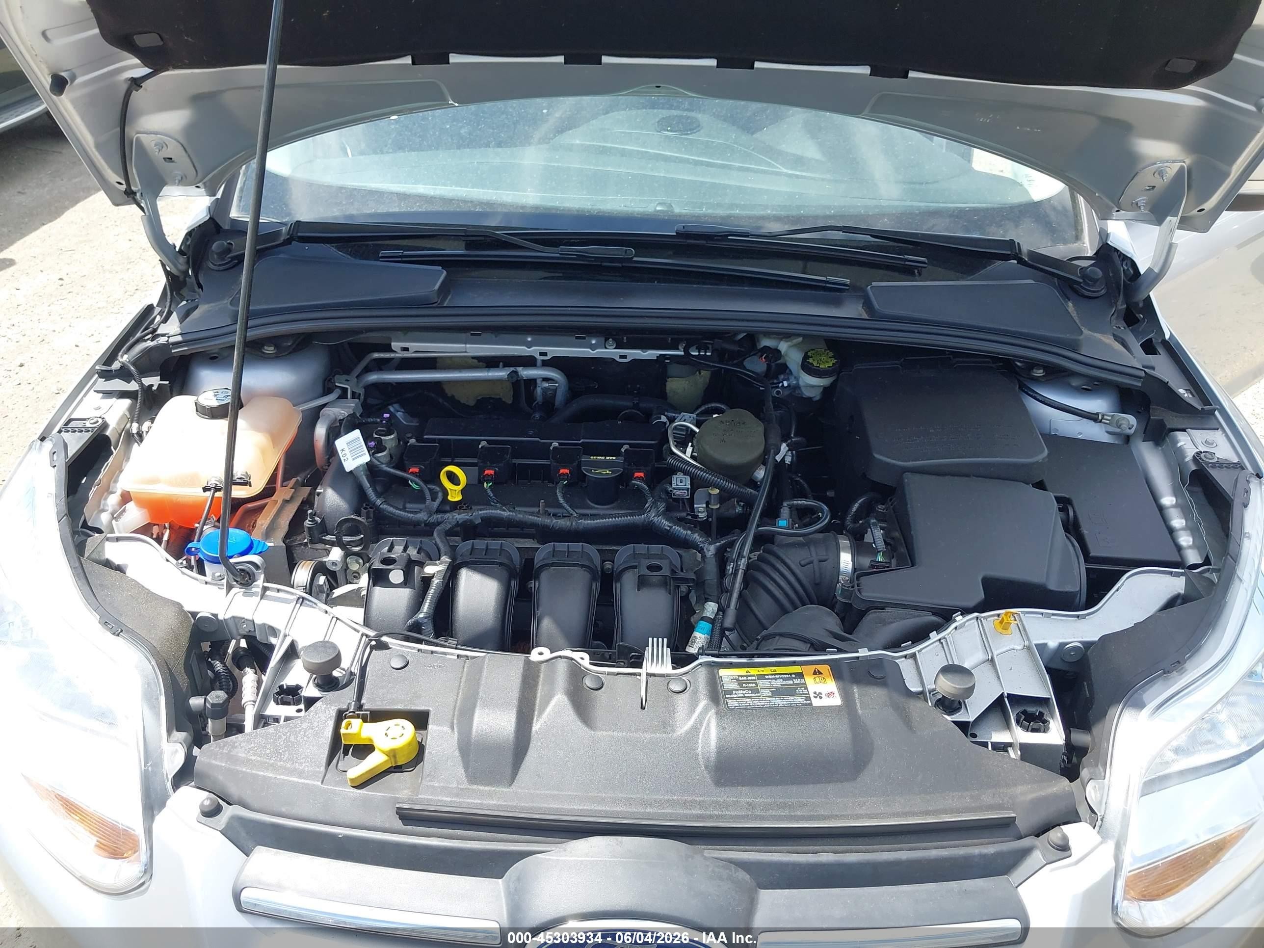 2013 Ford Focus Se Silver vin: 1FADP3K24DL271618