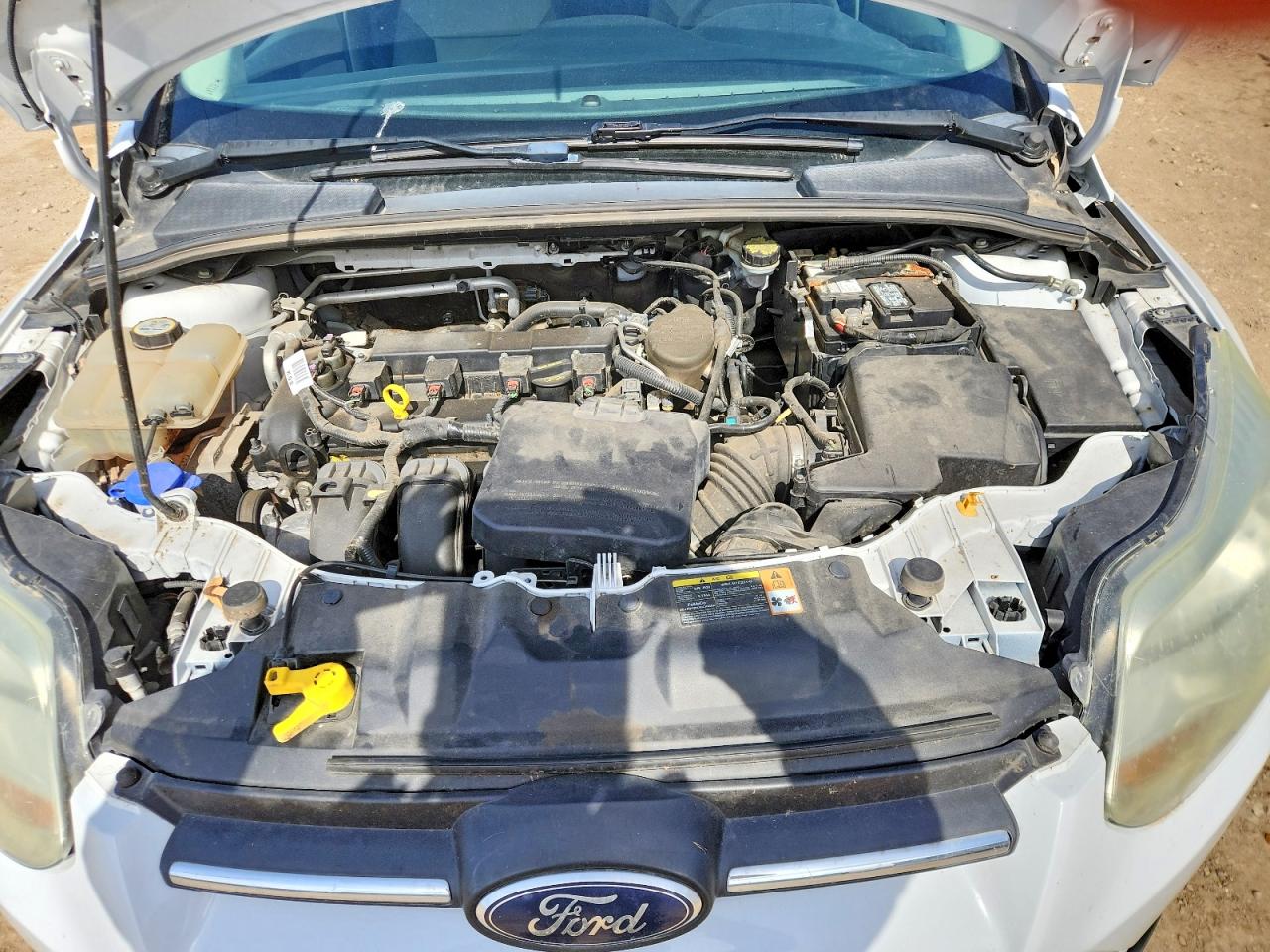 2013 Ford Focus Se Белый vin: 1FADP3K24DL277564