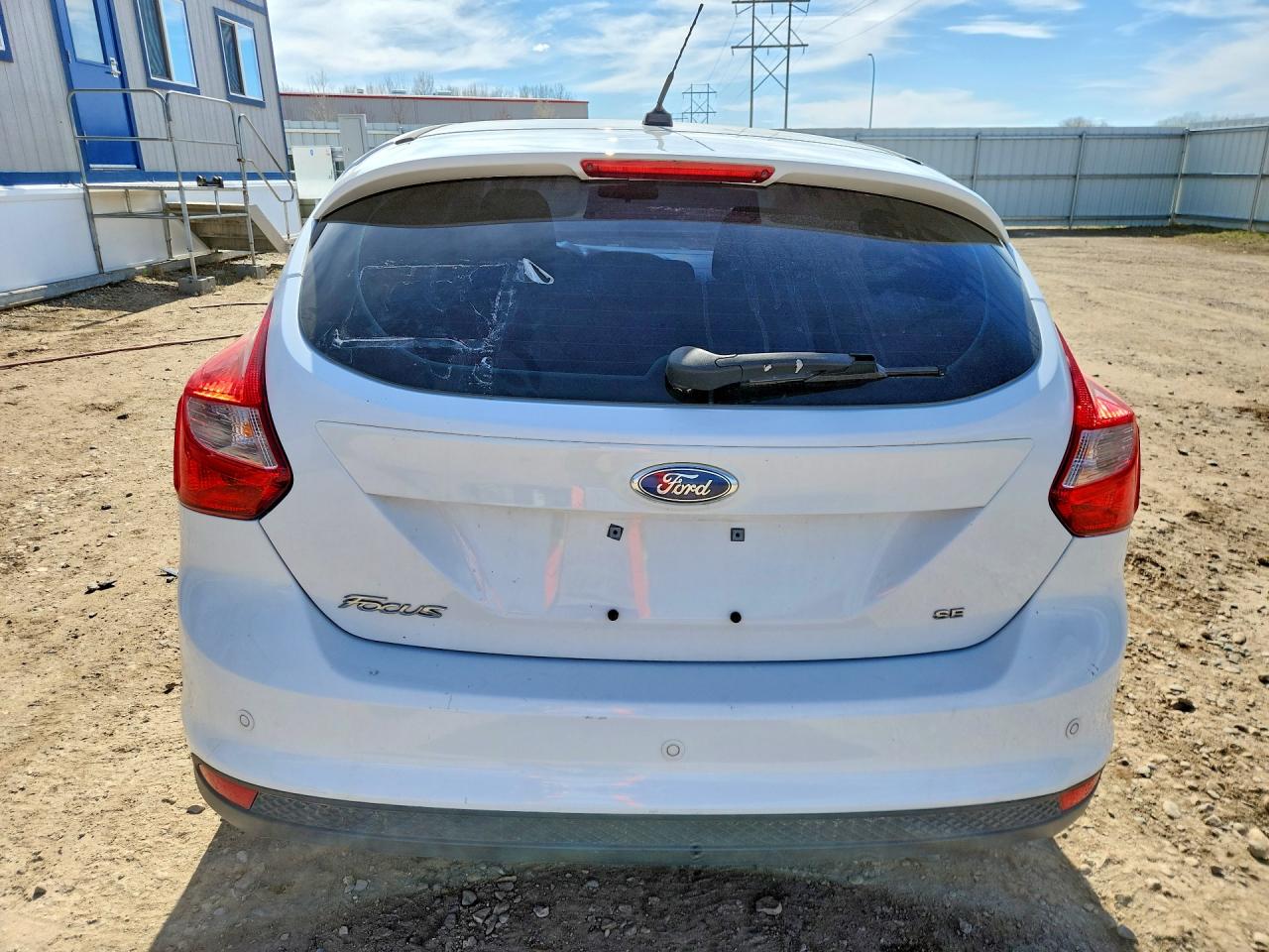 2013 Ford Focus Se Белый vin: 1FADP3K24DL277564