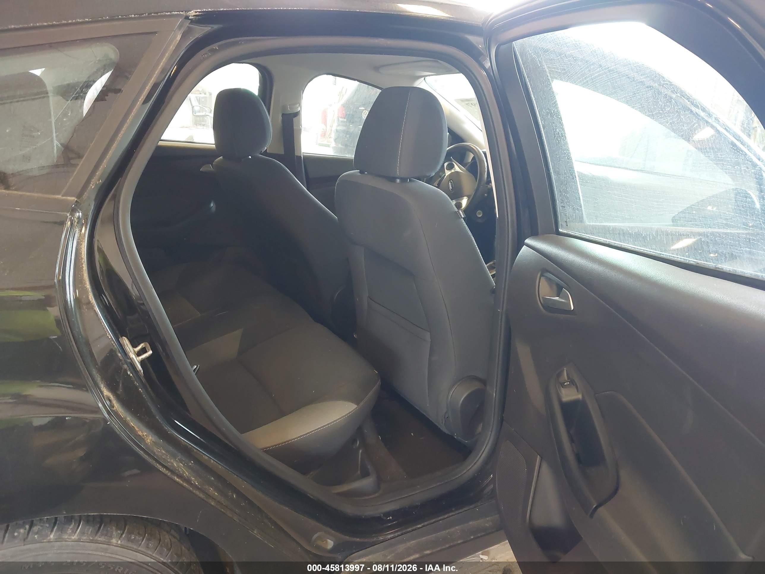 2013 Ford Focus Se Black vin: 1FADP3K24DL289231