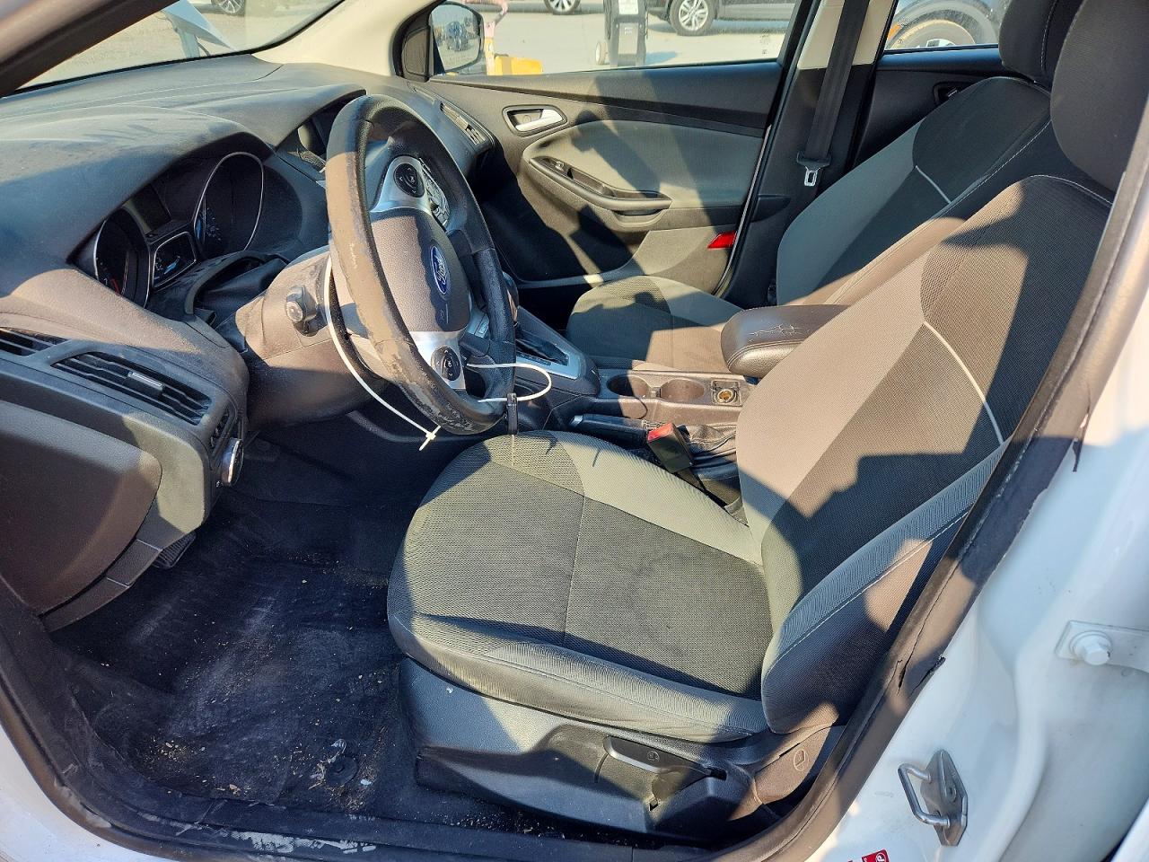 2013 Ford Focus Se White vin: 1FADP3K24DL339268