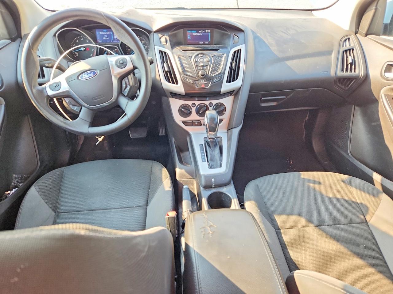 2013 Ford Focus Se White vin: 1FADP3K24DL339268