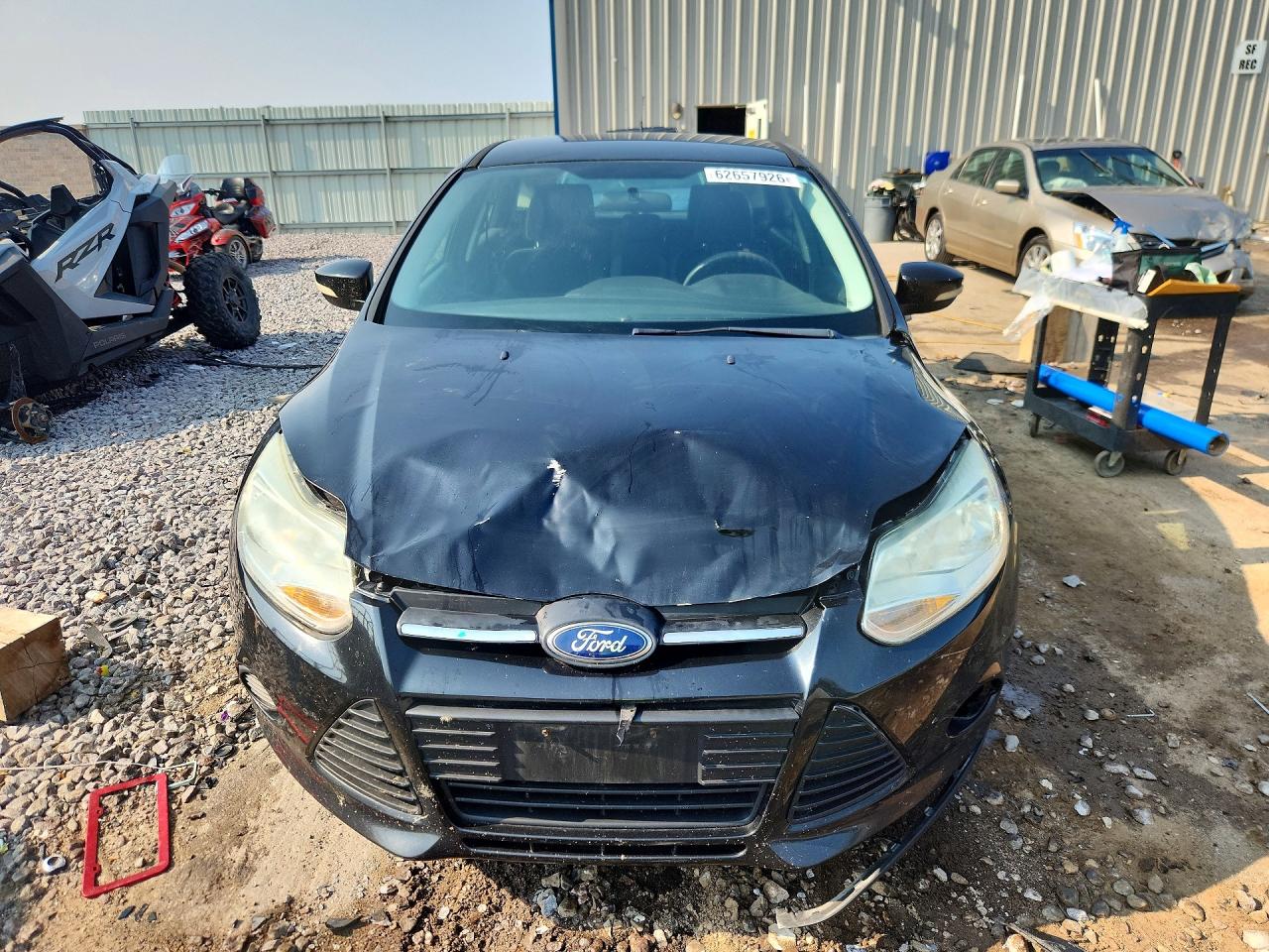 2013 Ford Focus Se Black vin: 1FADP3K24DL350402