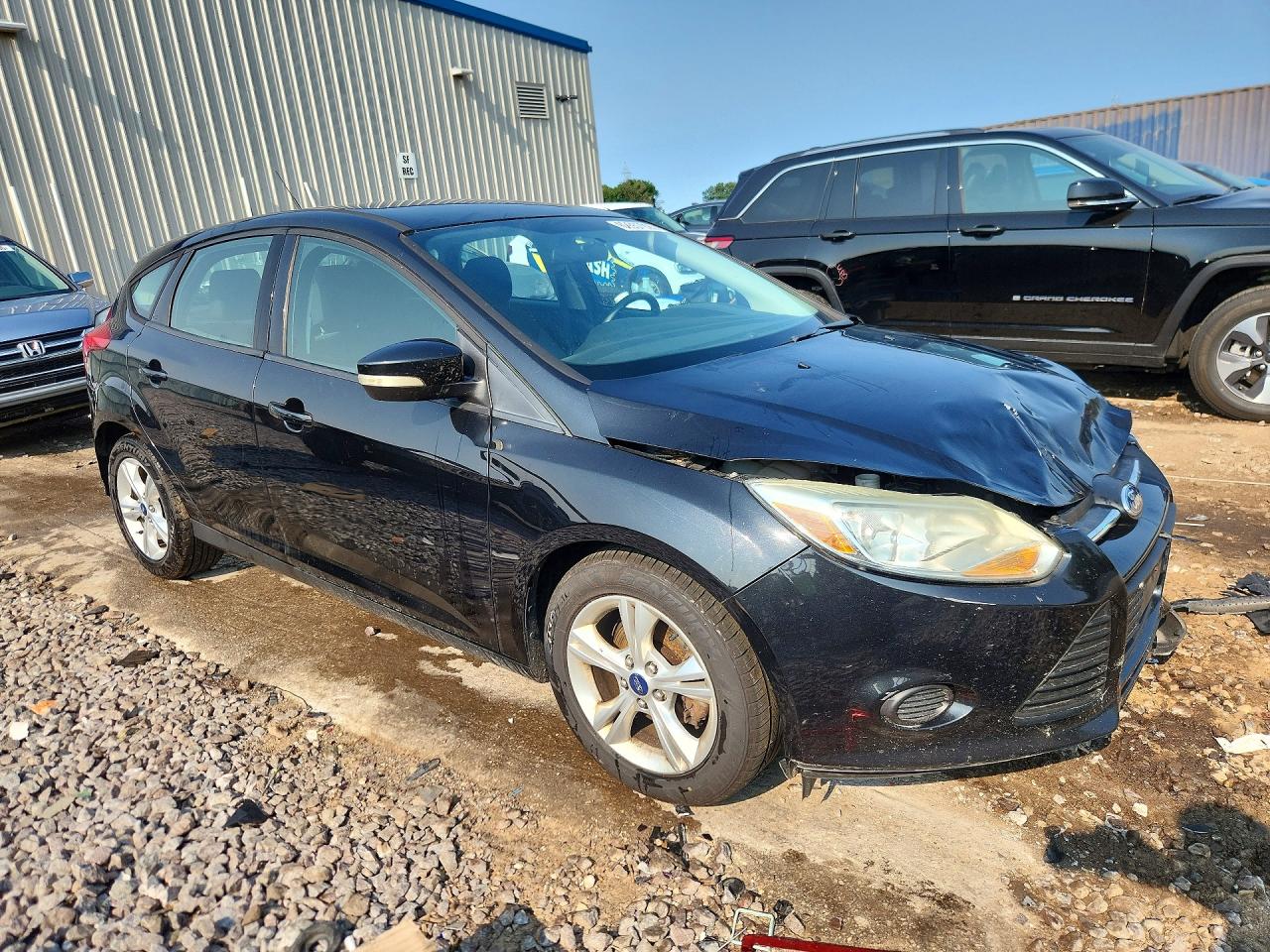 2013 Ford Focus Se Black vin: 1FADP3K24DL350402