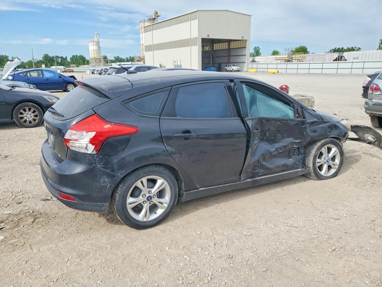 2013 Ford Focus Se Black vin: 1FADP3K24DL362985
